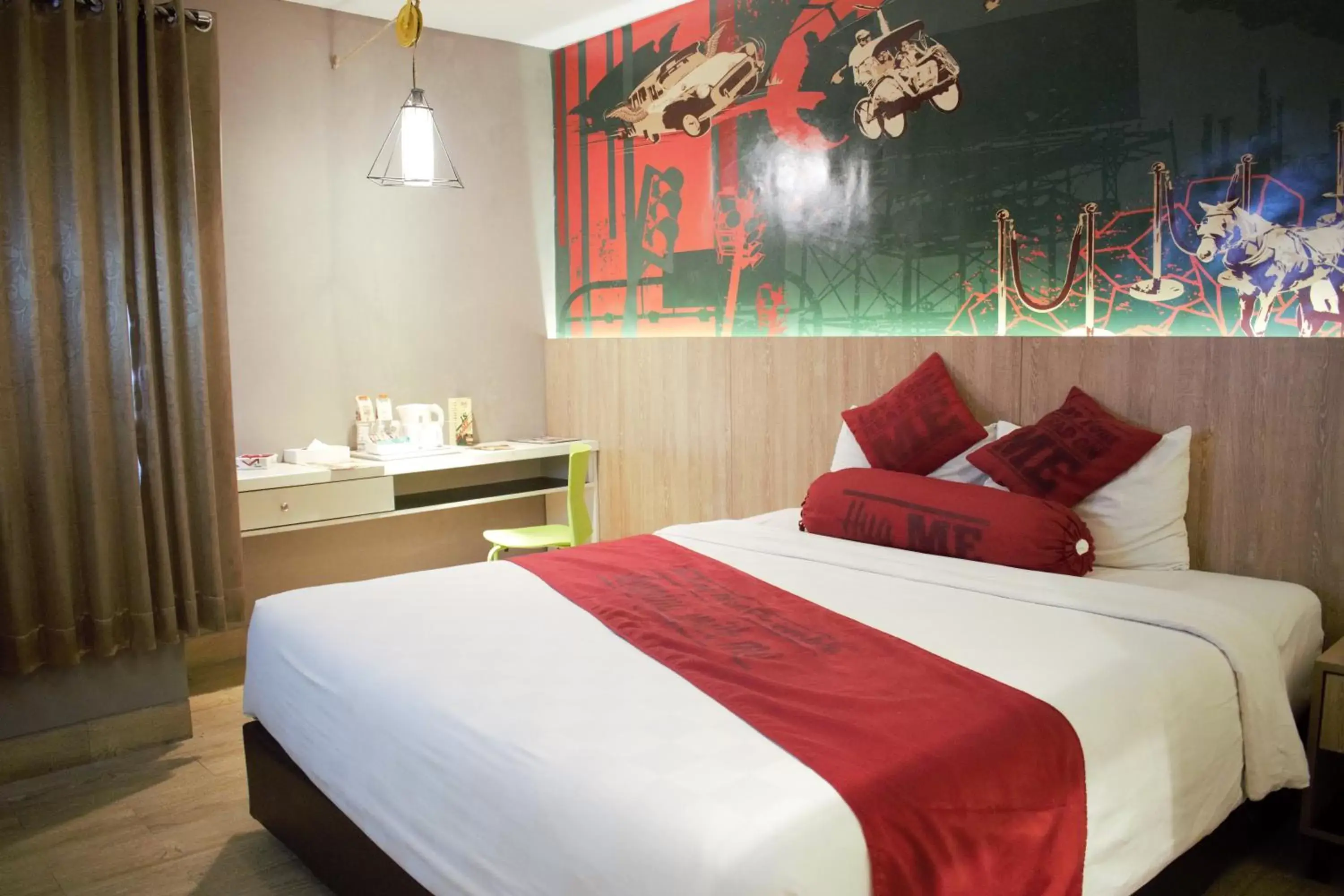 Bed in Meotel Purwokerto