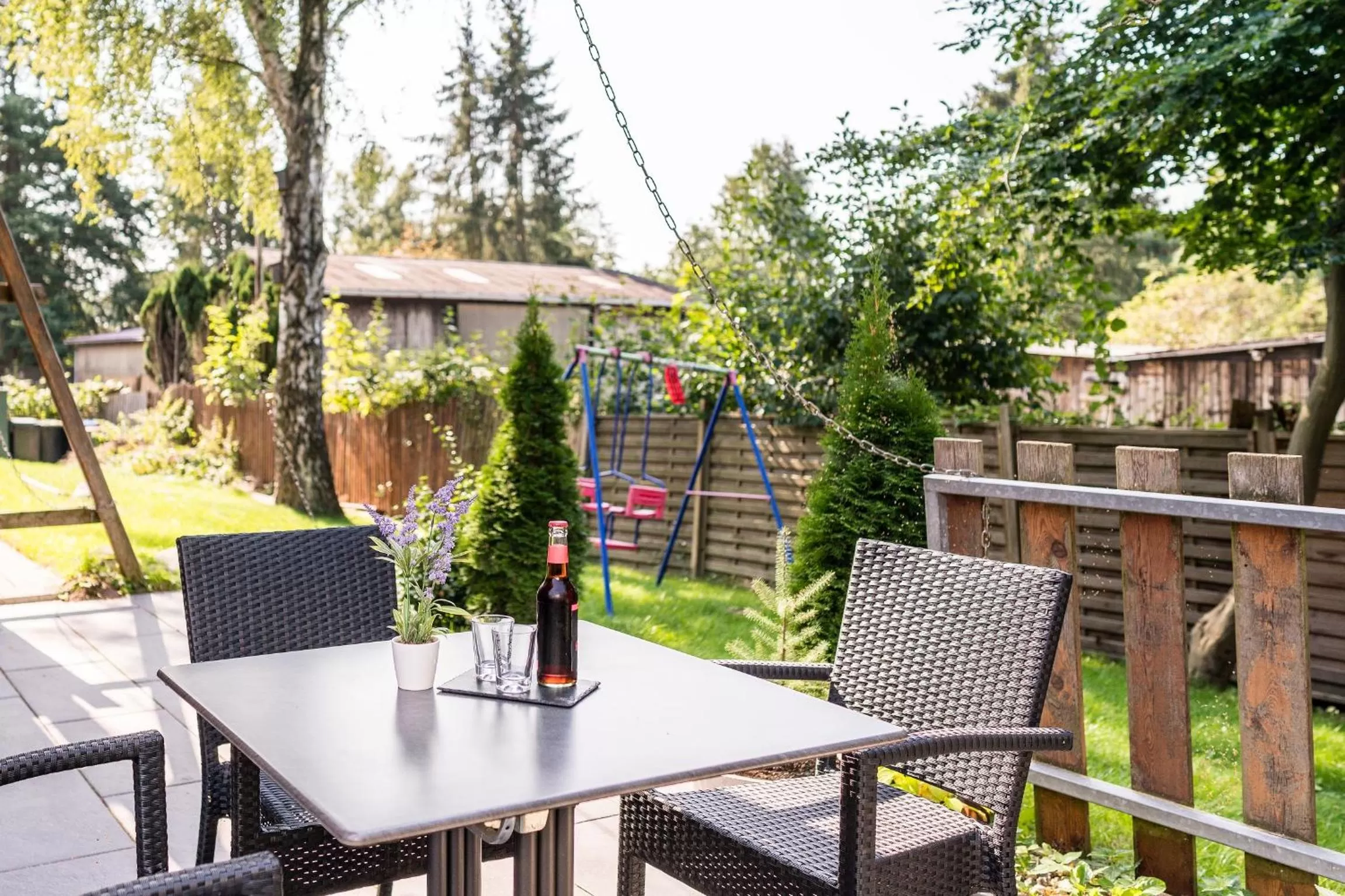 Balcony/Terrace in Ökotel Hamburg