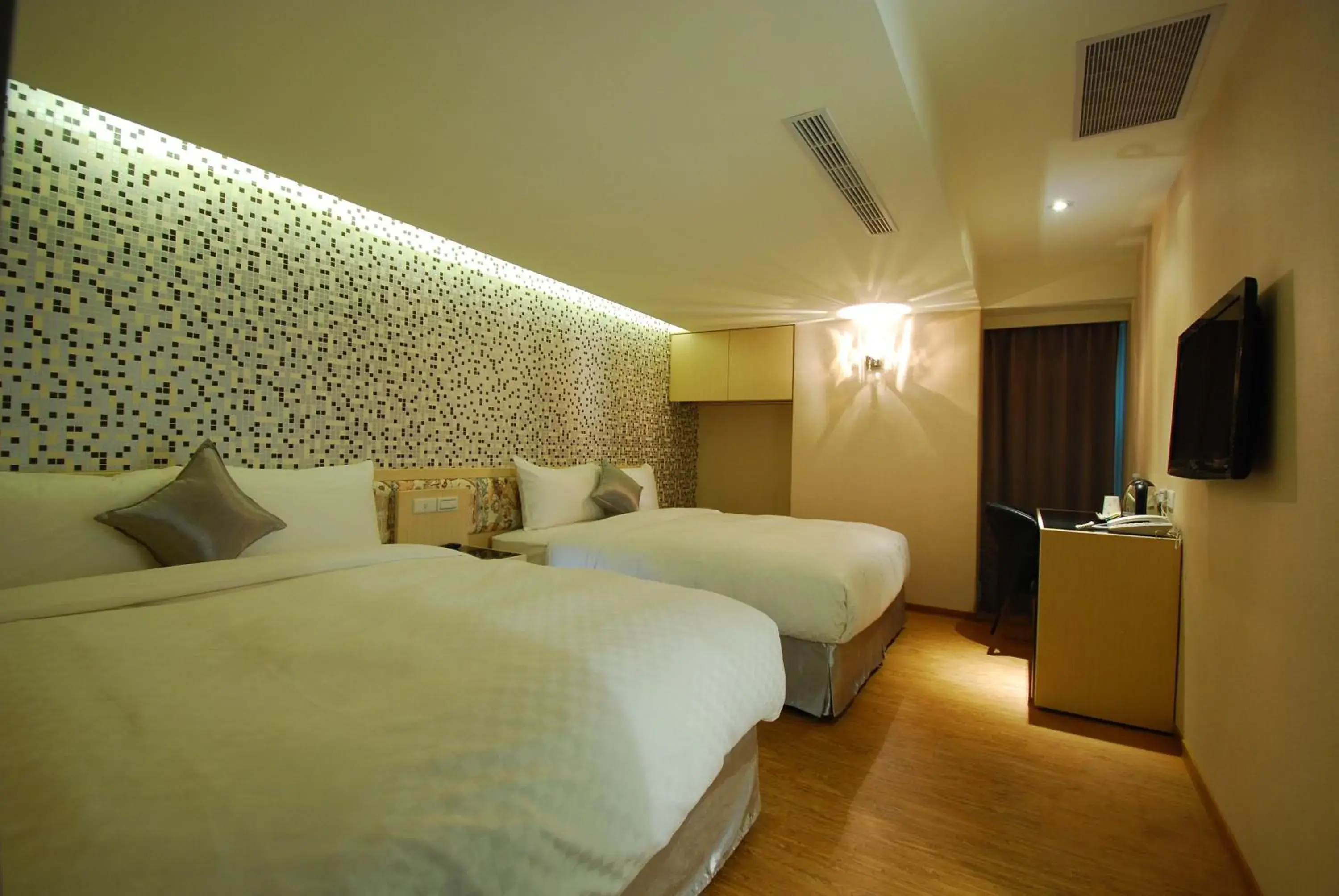 Bedroom, Bed in Shin Shin Hotel - Ximendind