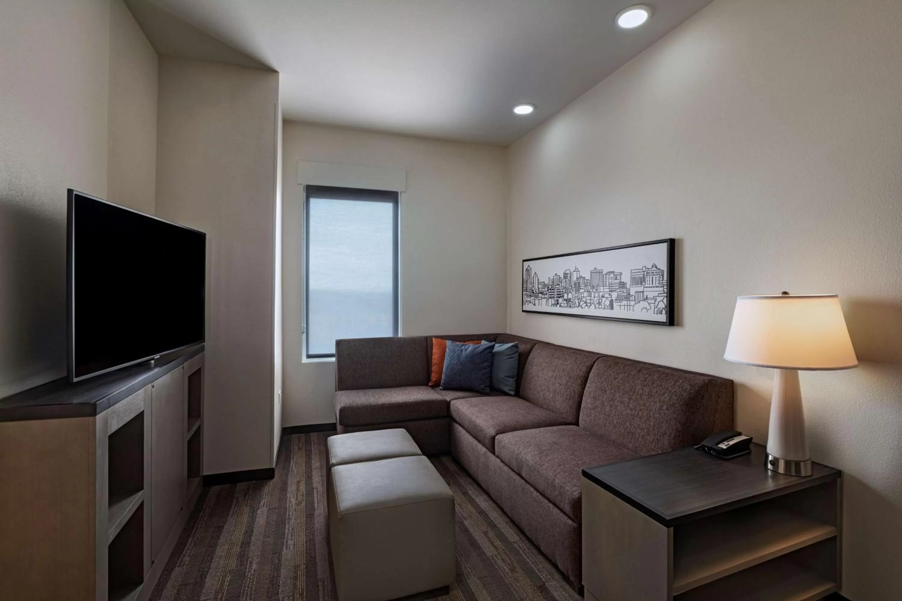 Photo of the whole room in Hyatt House Carlsbad