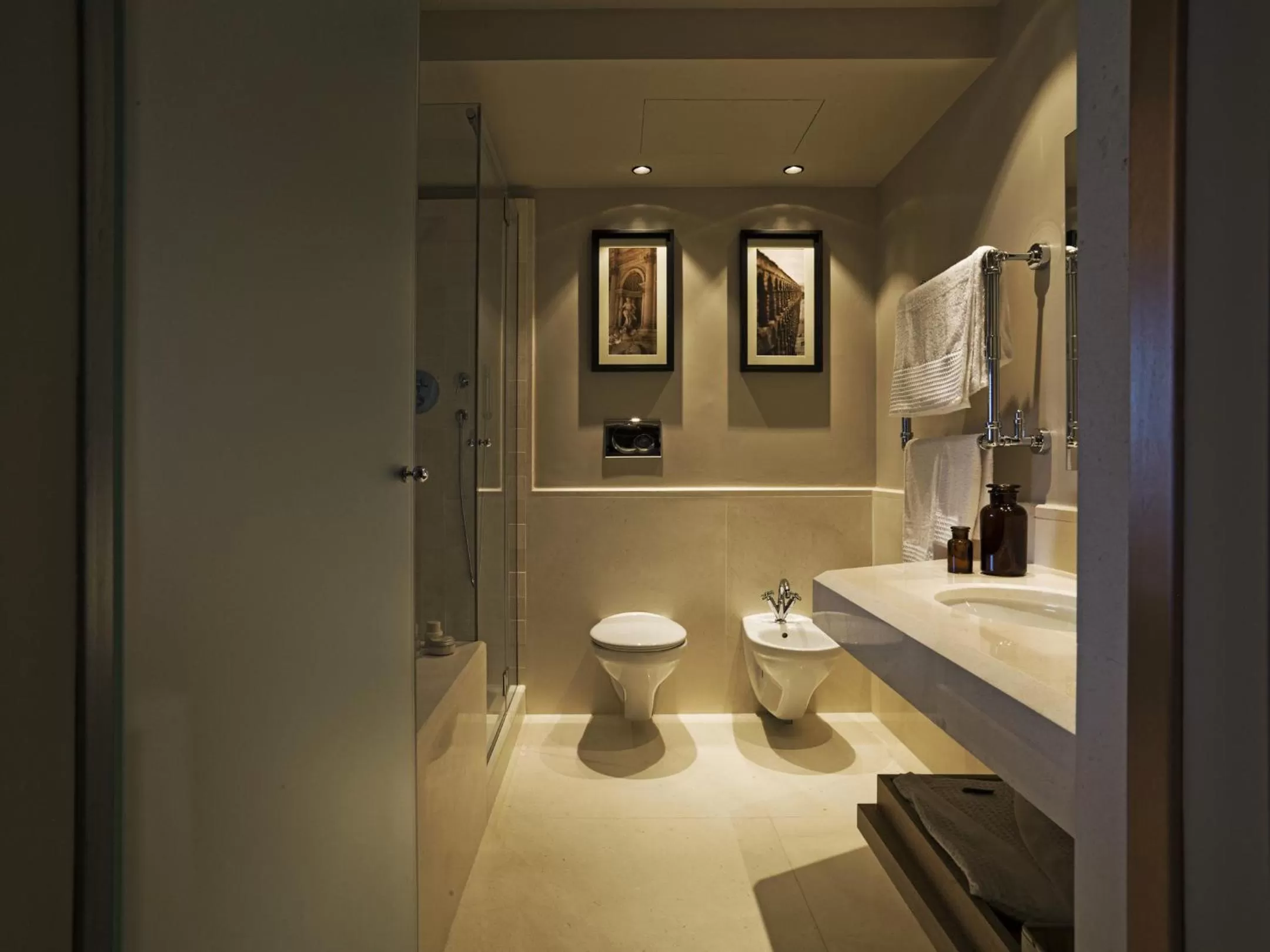 Bathroom in A.Roma Lifestyle Hotel