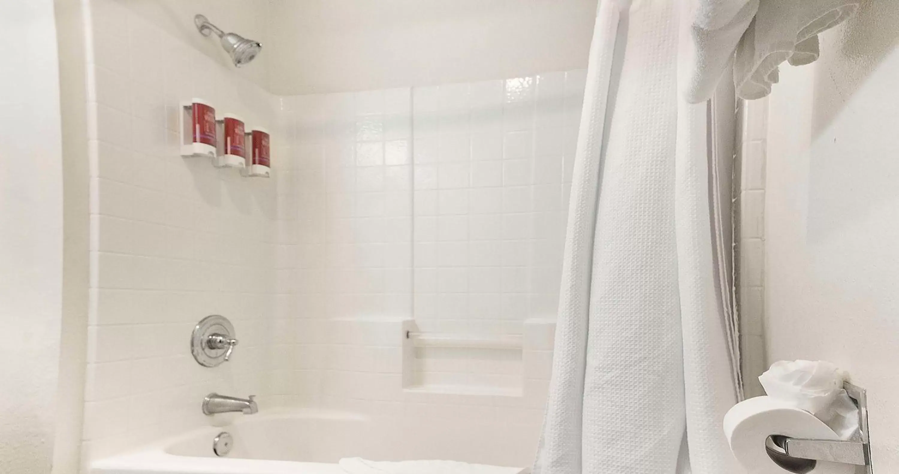 Bathroom in SureStay Plus Hotel by Best Western Rocklin