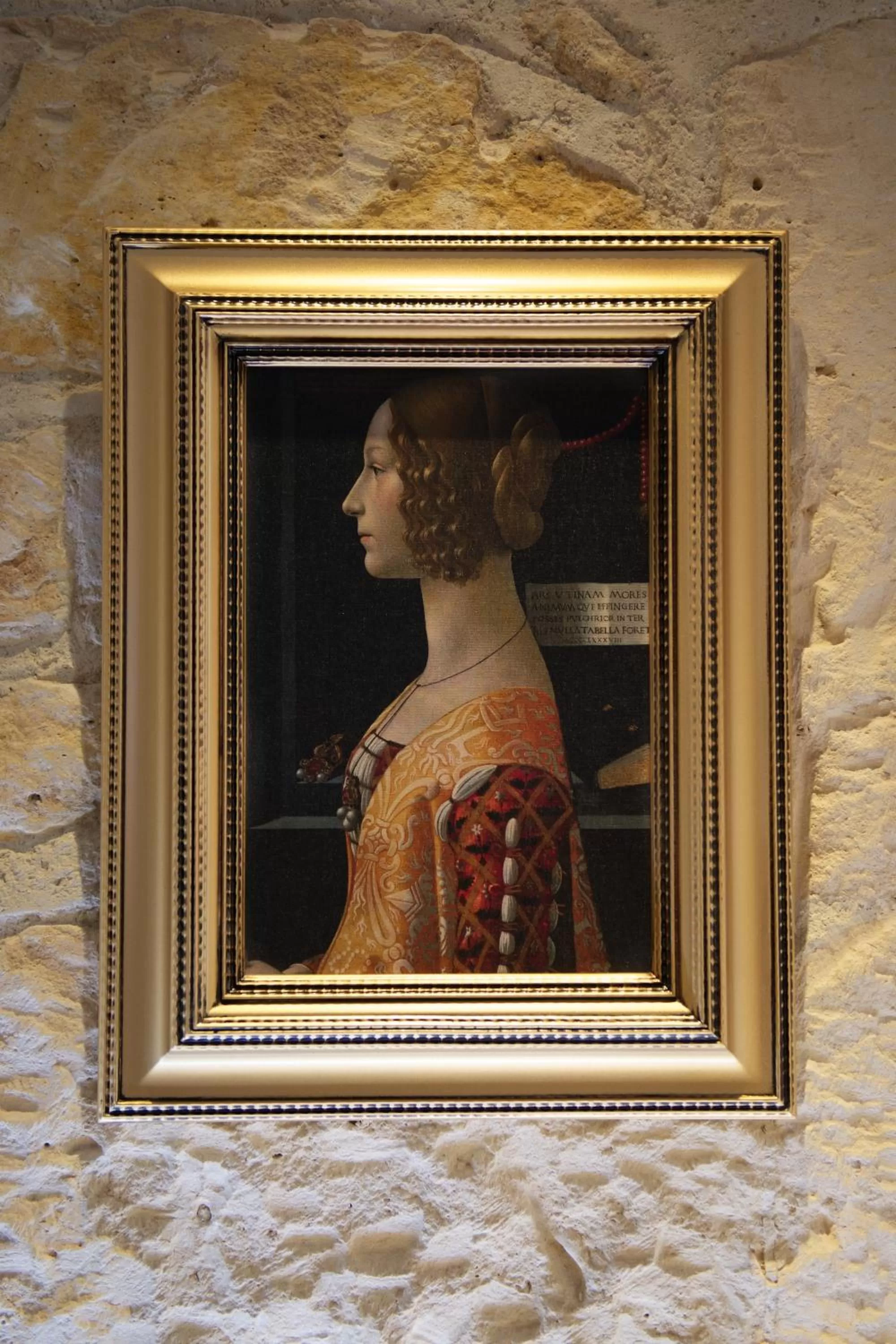 Decorative detail in Hôtel le Clos de Notre Dame