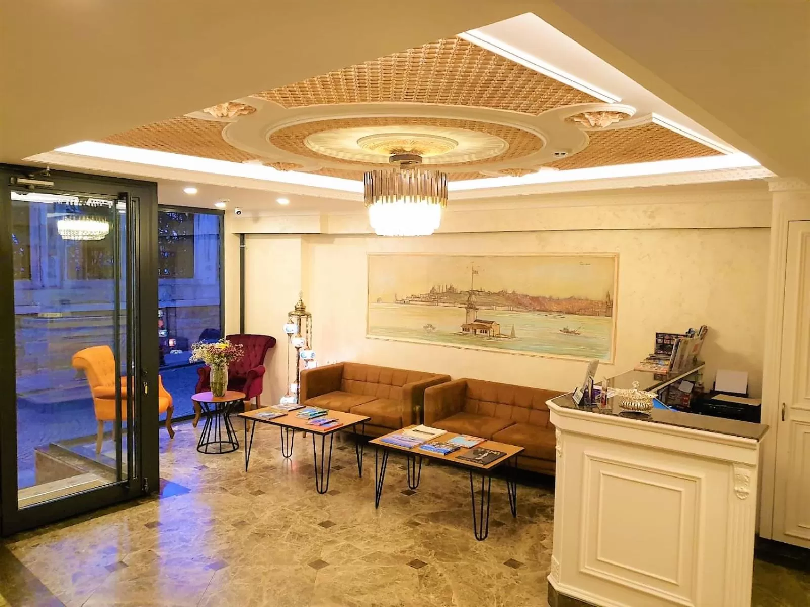Lobby or reception in Boss Hotel Sultanahmet