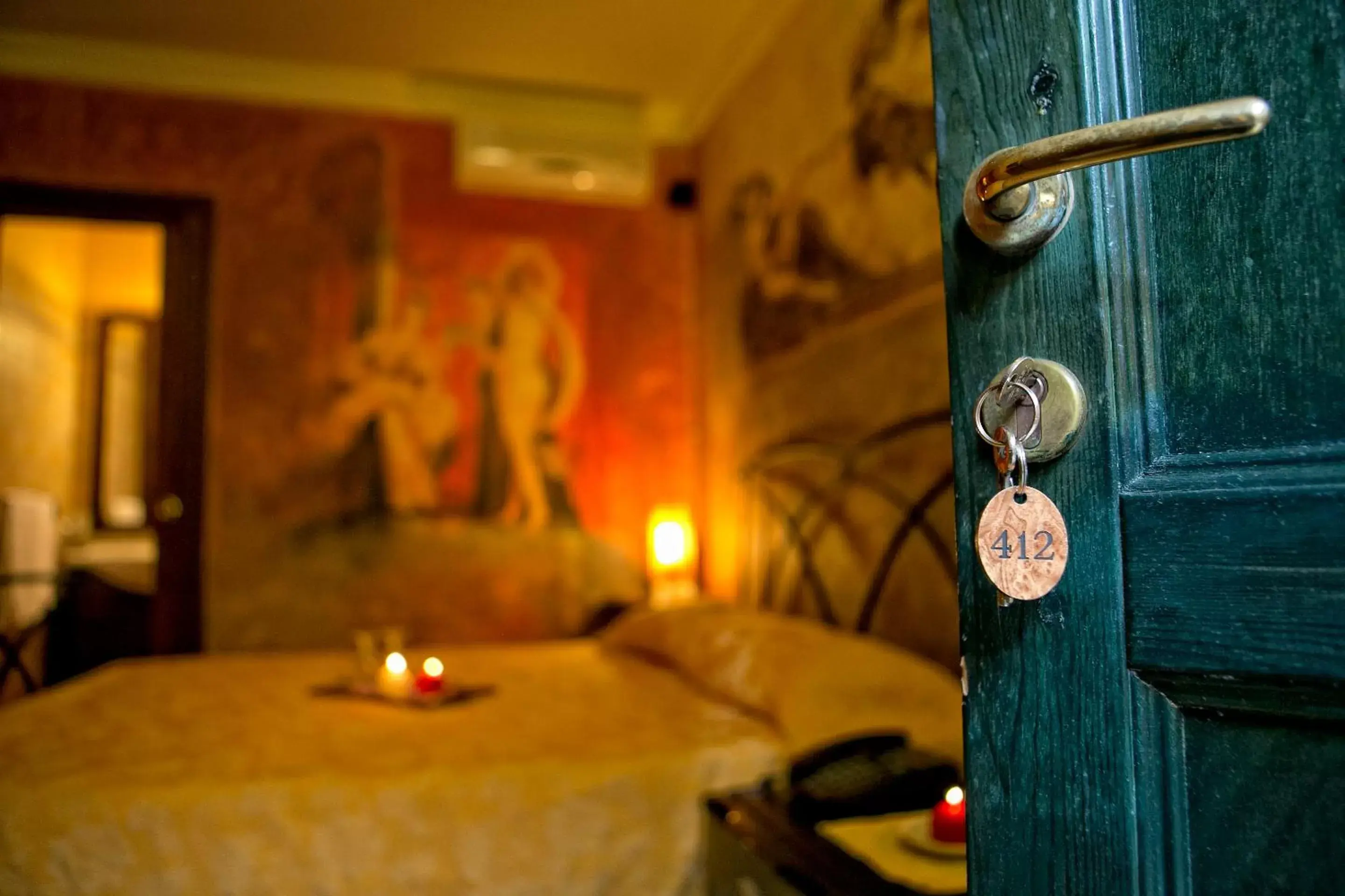 Bedroom in Hotel Villa Antica Tropea