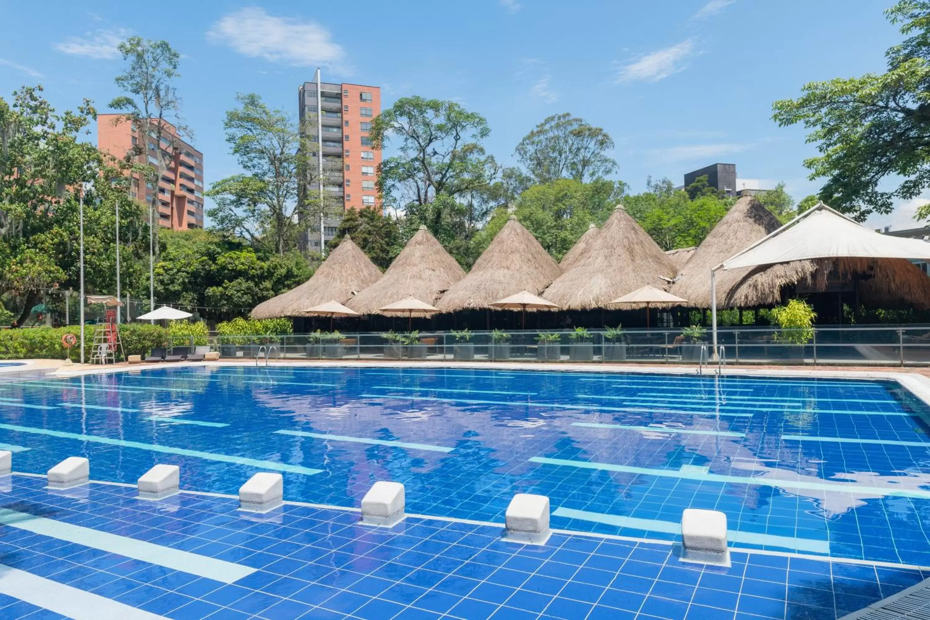 Swimming Pool in Hotel Intercontinental Medellín, an IHG Hotel