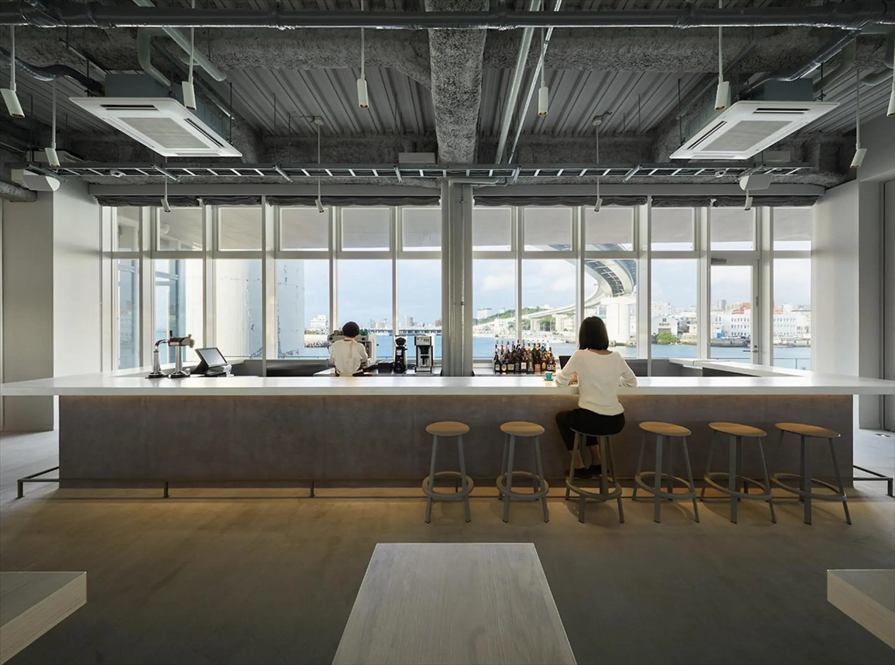 Lounge or bar in HOTEL ANTEROOM NAHA Lounge or bar in HOTEL ANTEROOM NAHA