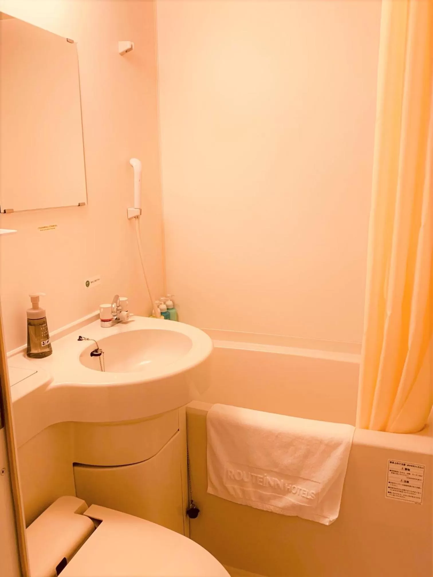 Bathroom in Hotel Route-Inn Hon Hachinohe Ekimae