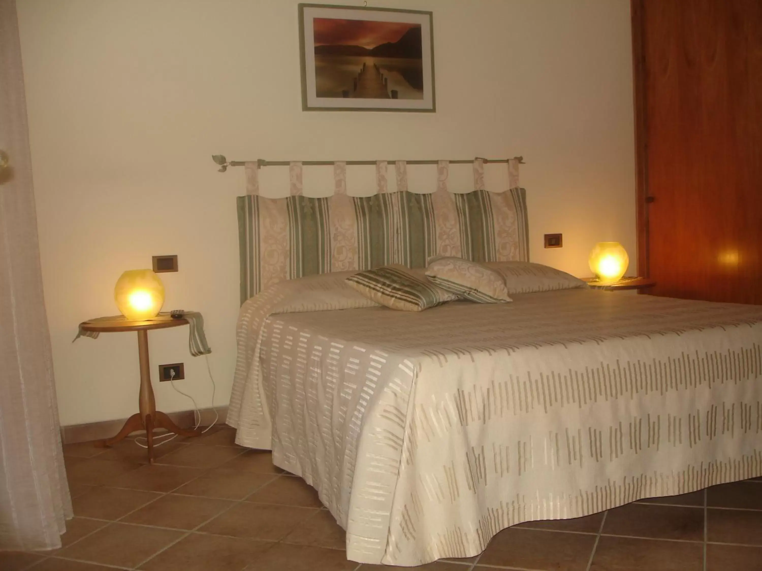 Bed in B&B Le Palme