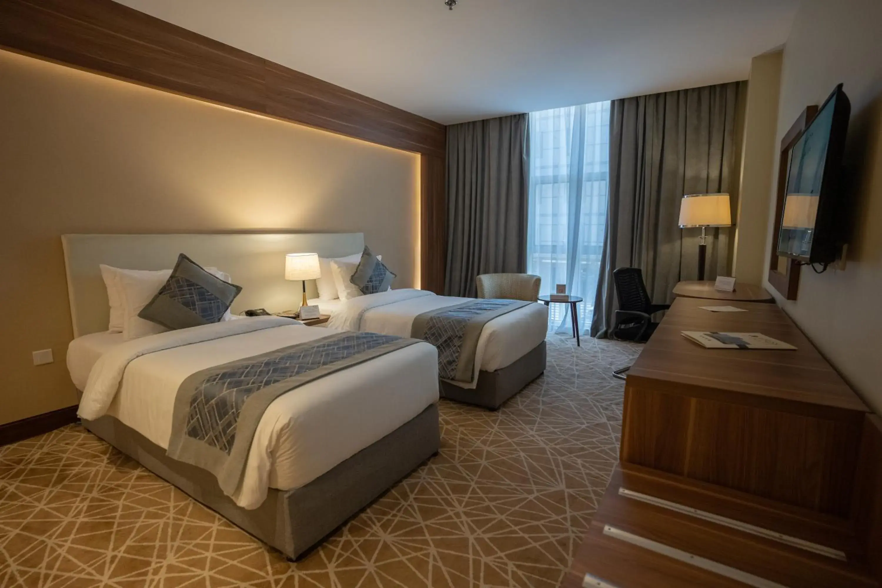 Bedroom, Bed in Address Al Hamra Hotel