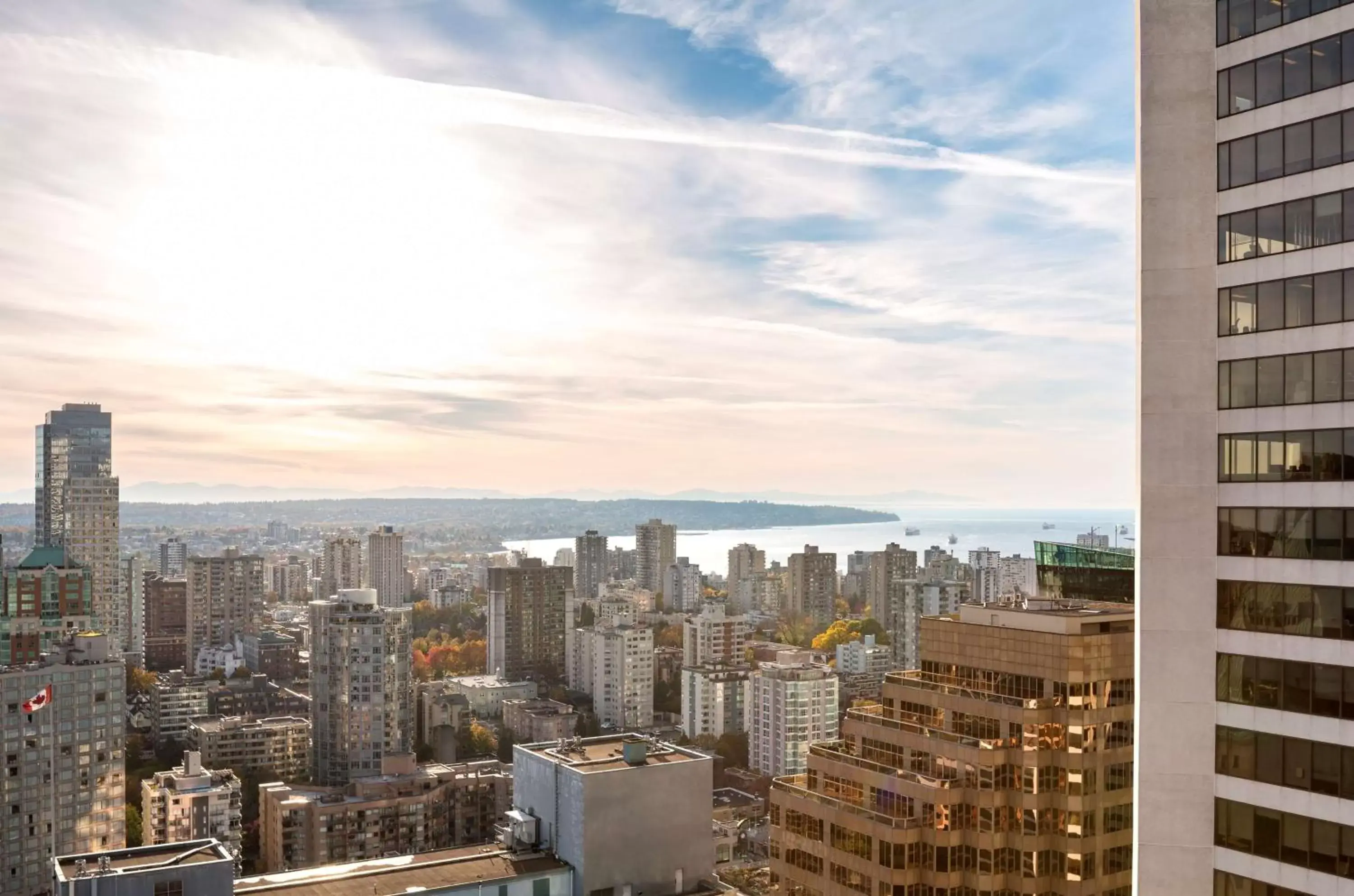 Photo of the whole room in Hyatt Regency Vancouver