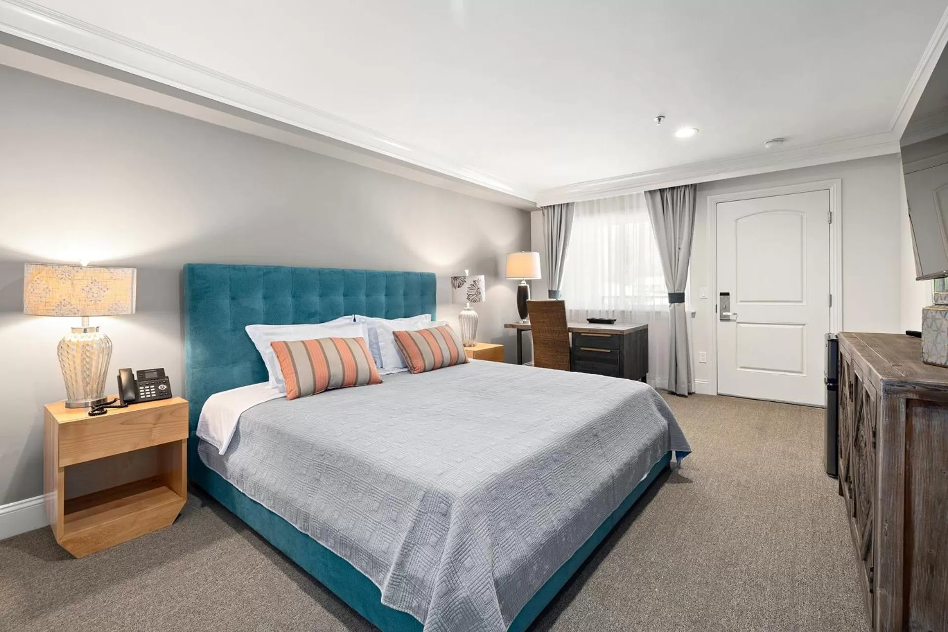 Bed in Hotel Huntington