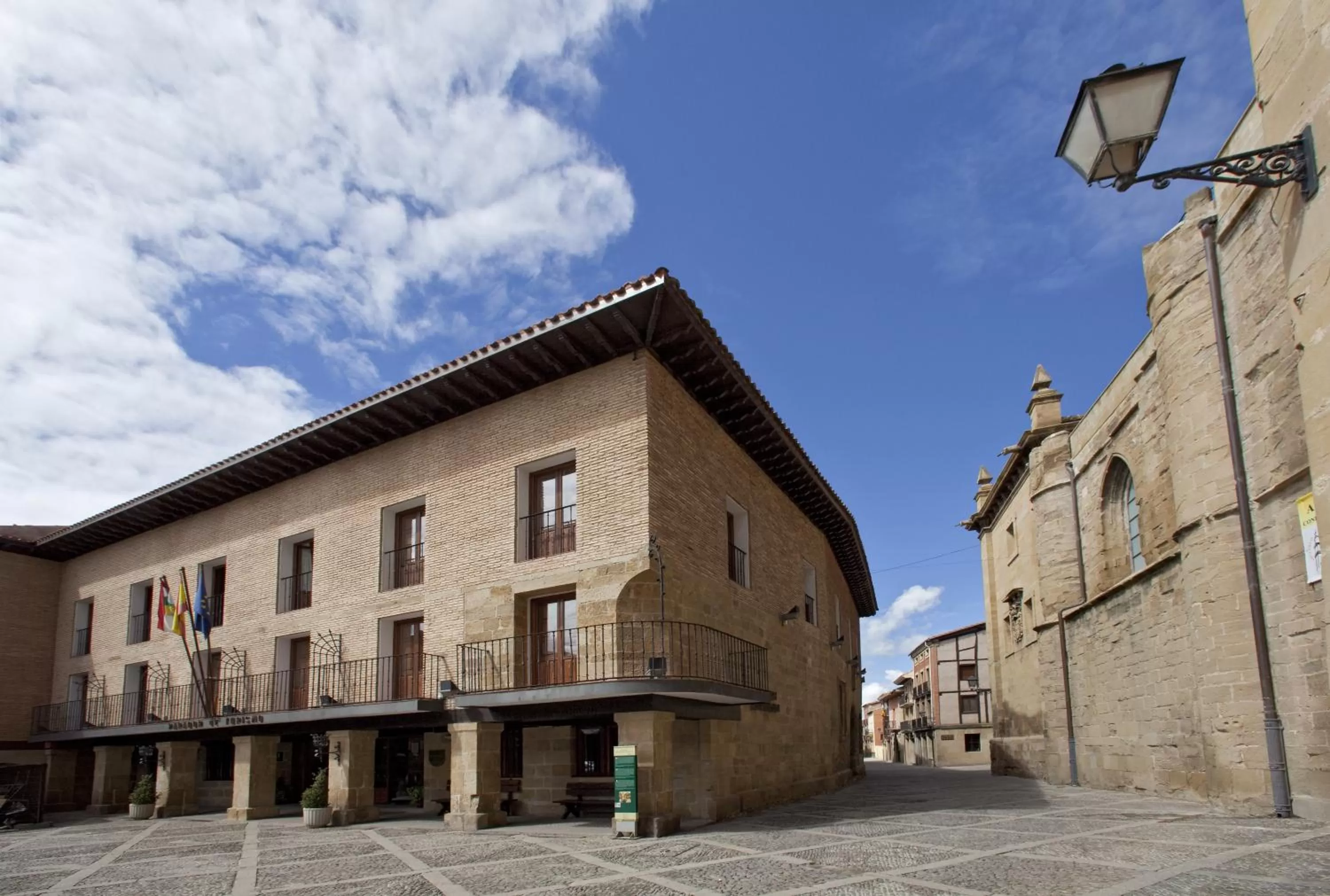 Facade/entrance in Parador de Santo Domingo de la Calzada