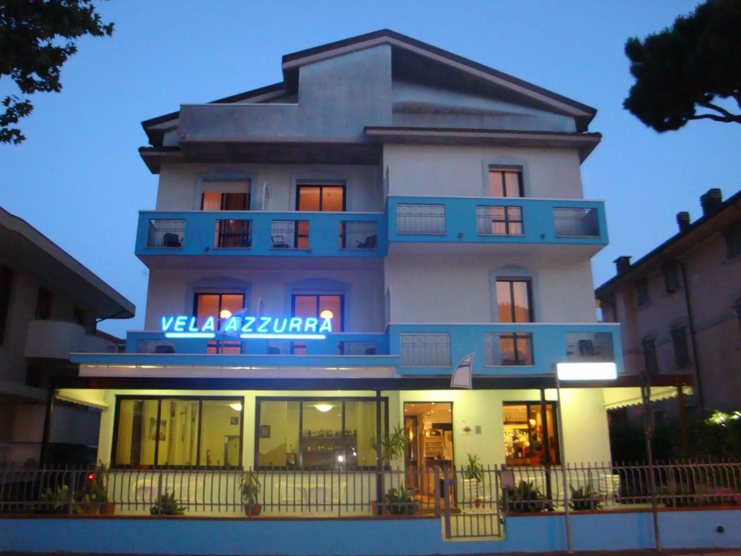 Property Building in Hotel Vela Azzurra