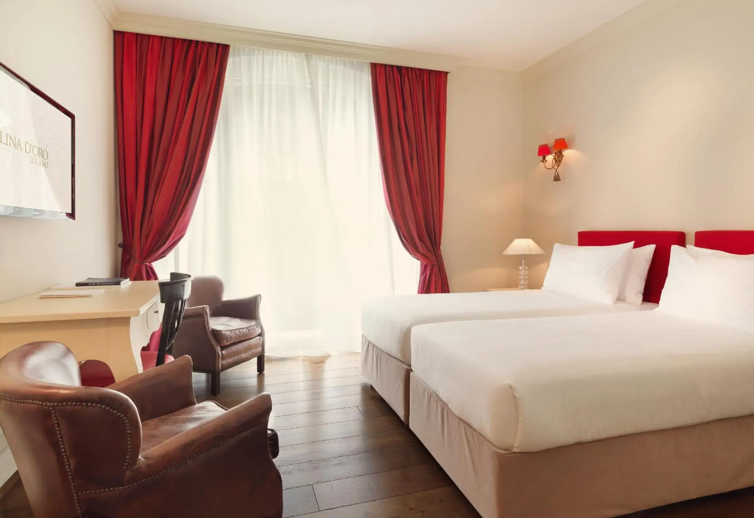 Bedroom in Resort Collina d'Oro - Hotel, Residence & Spa