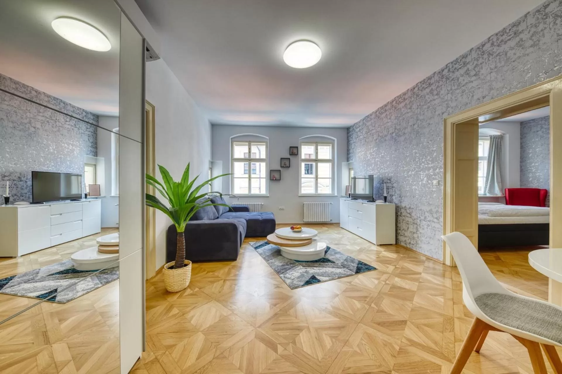 Living room in Aapartamentoos