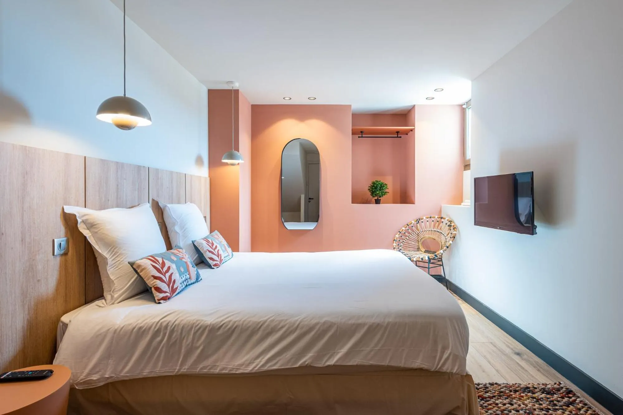 Bedroom, Bed in Florella Croisette Apartment