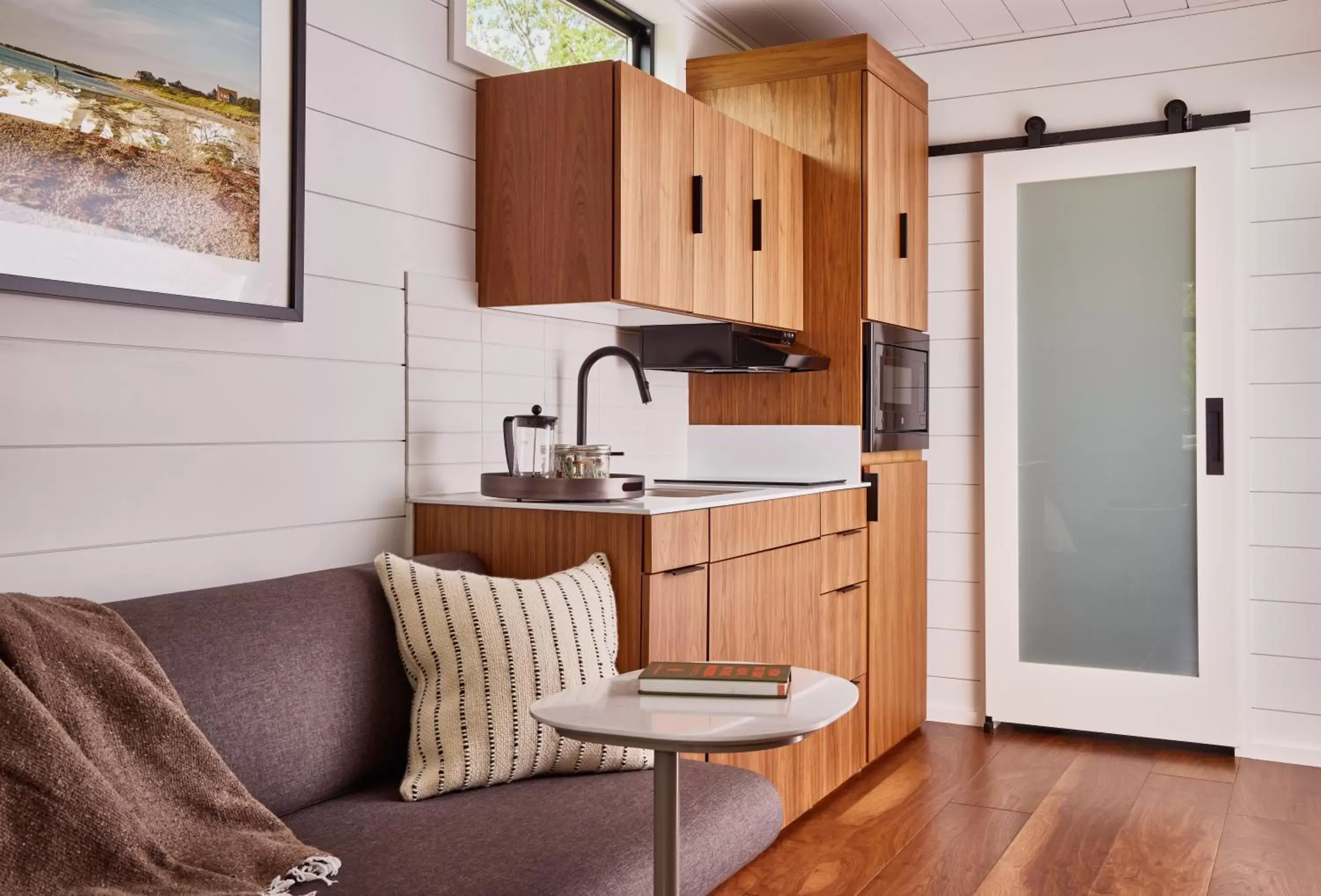 Kitchen/Kitchenette in AutoCamp Catskills