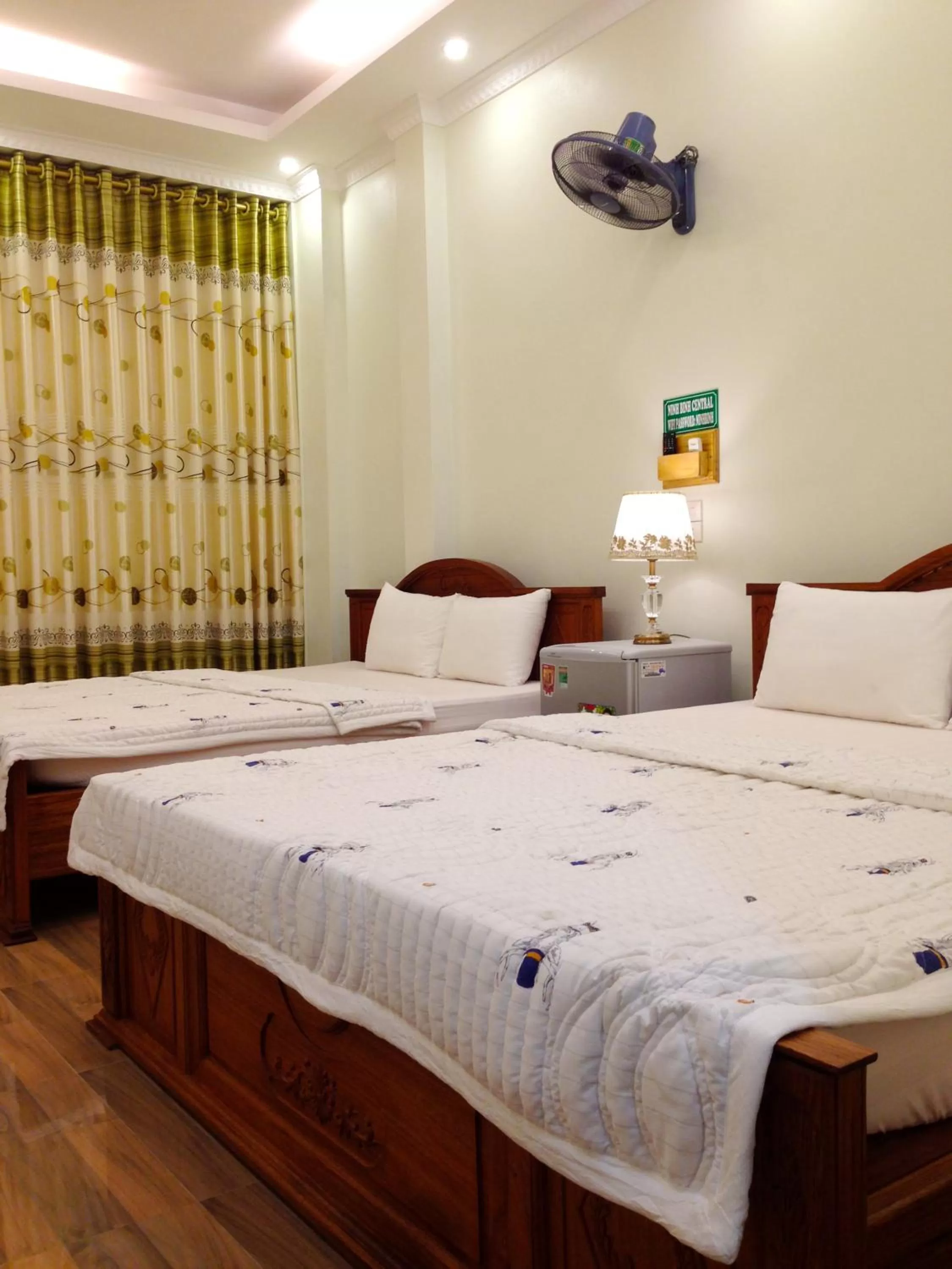 Bed in Ninh Binh Central Hotel