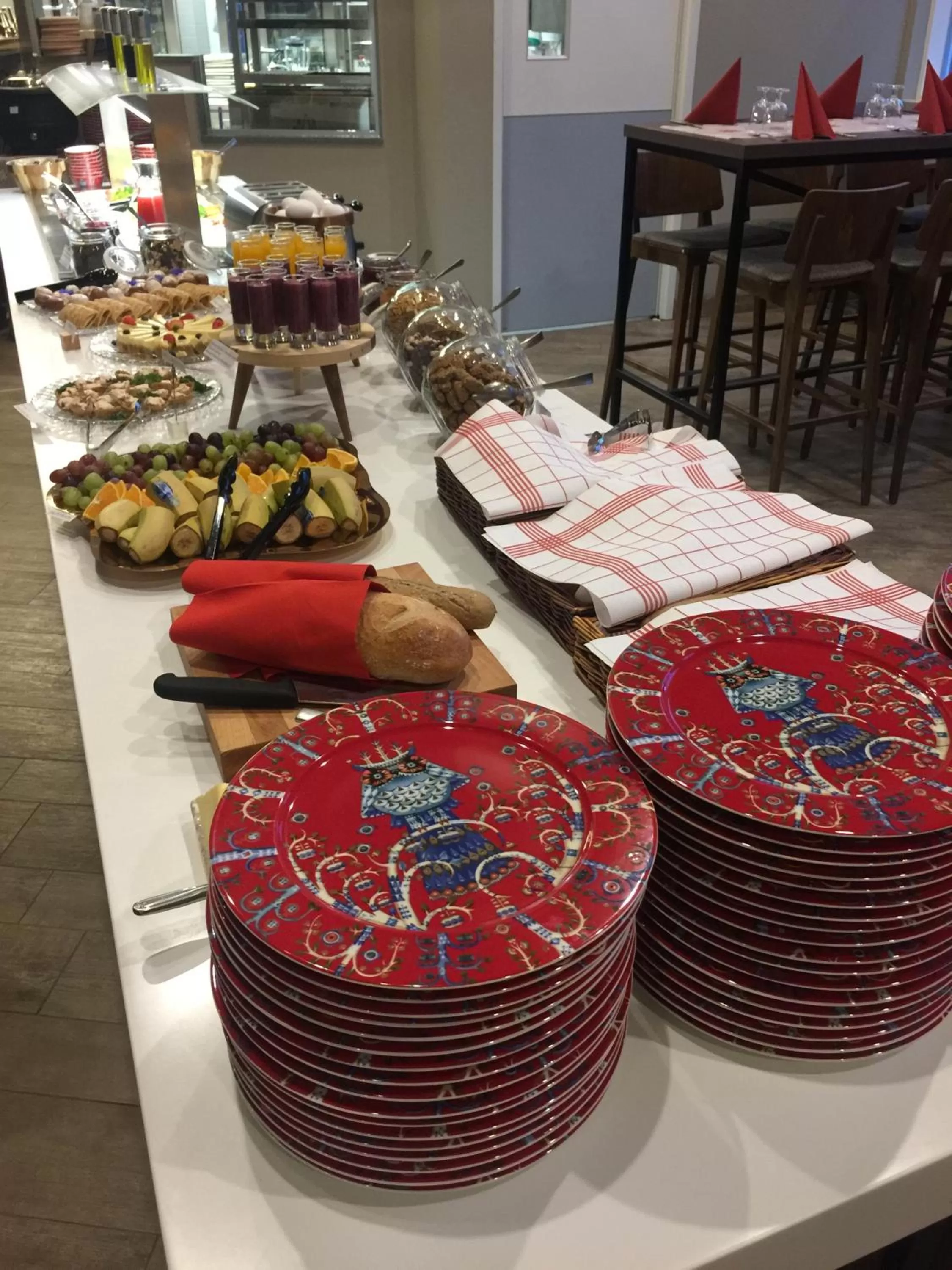 Breakfast in Santa Claus Holiday Village