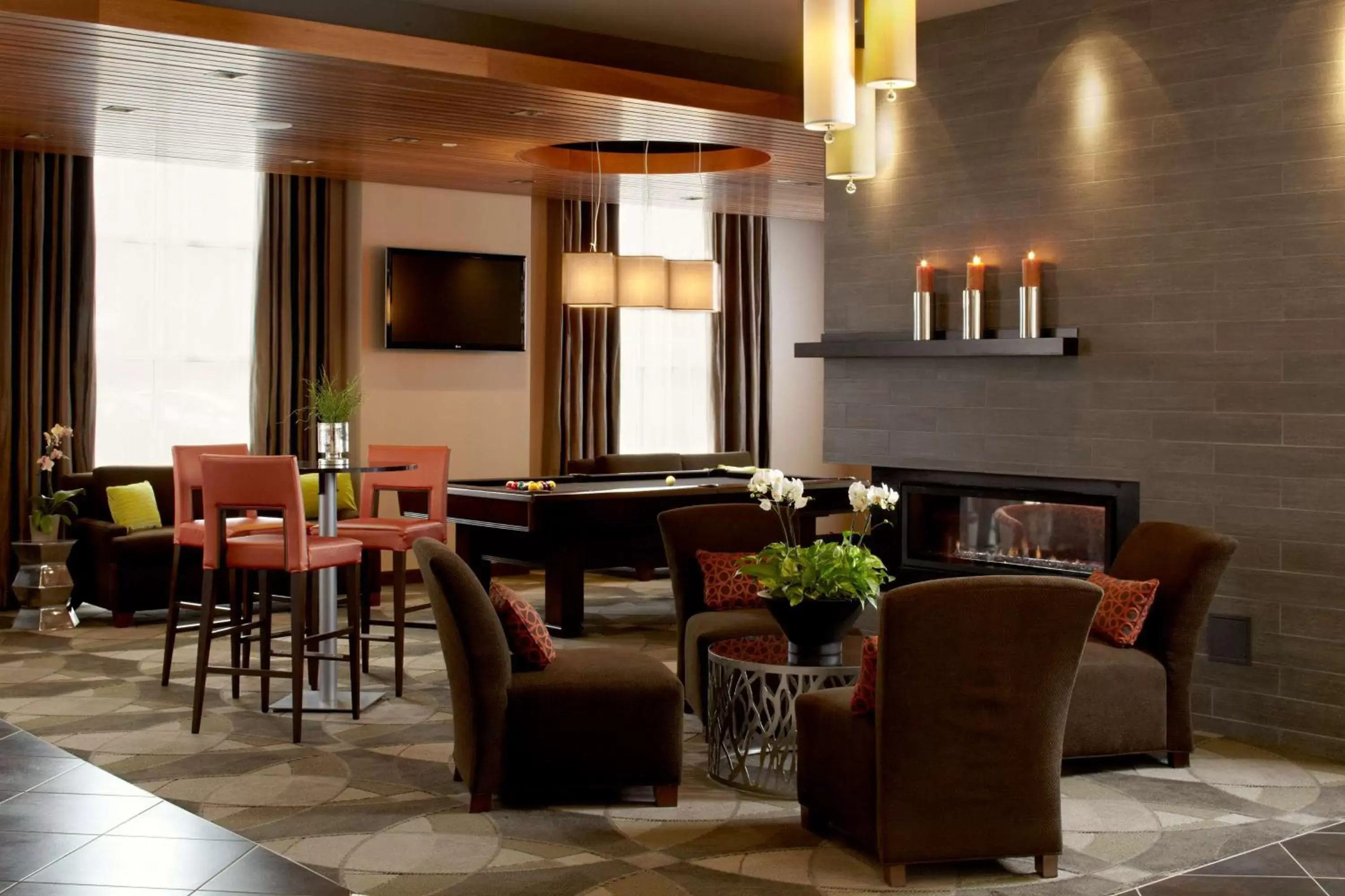 Lounge or bar in Hyatt House Philadelphia-King of Prussia