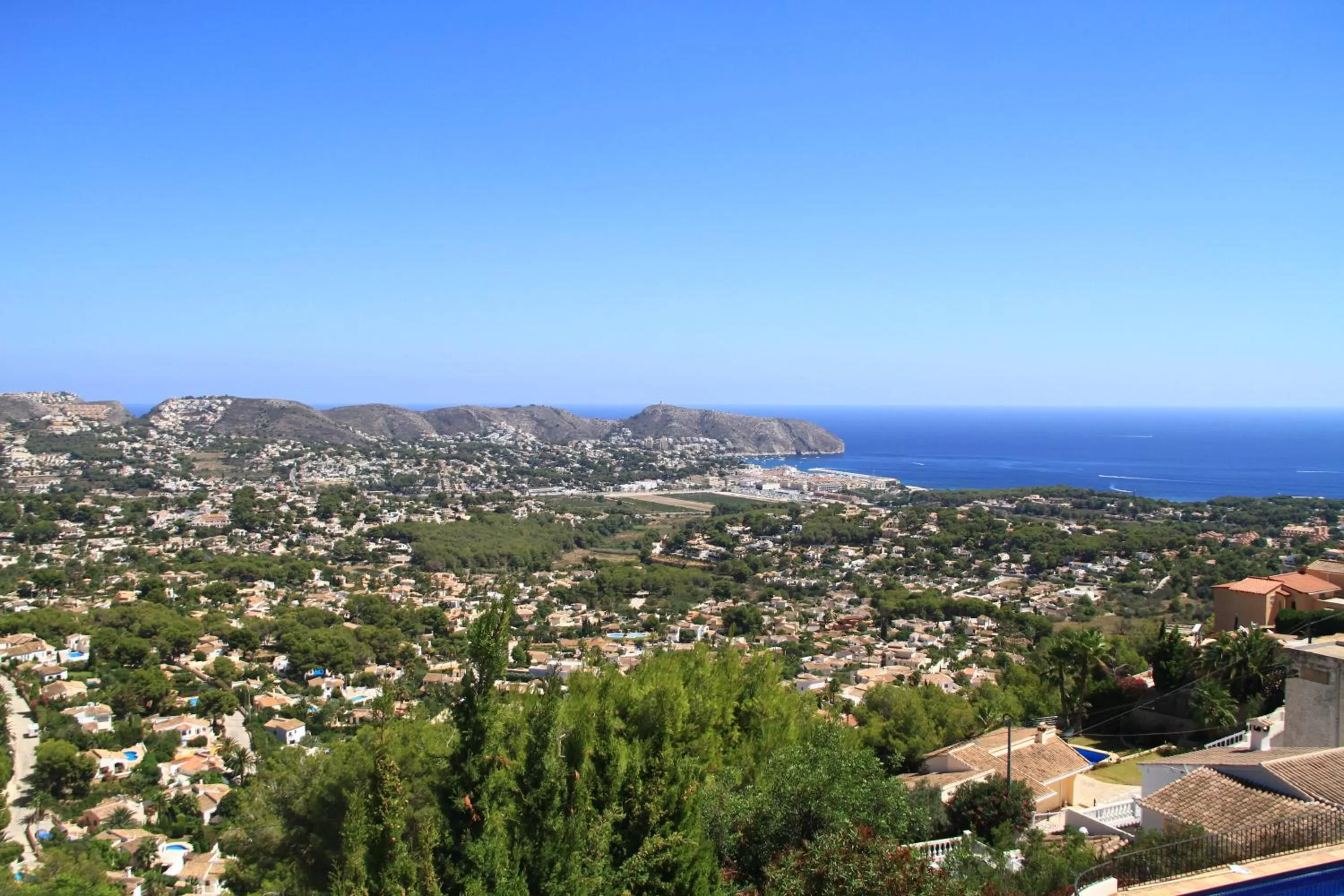Neighbourhood, Bird's-eye View in Villa Beniarres Guest House B&B in Moraira