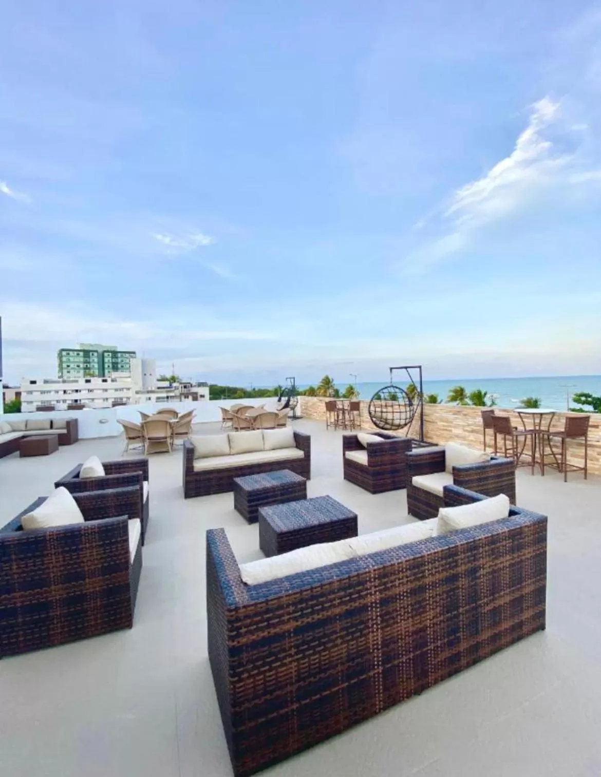 View (from property/room) in Flat beira mar Tambaú