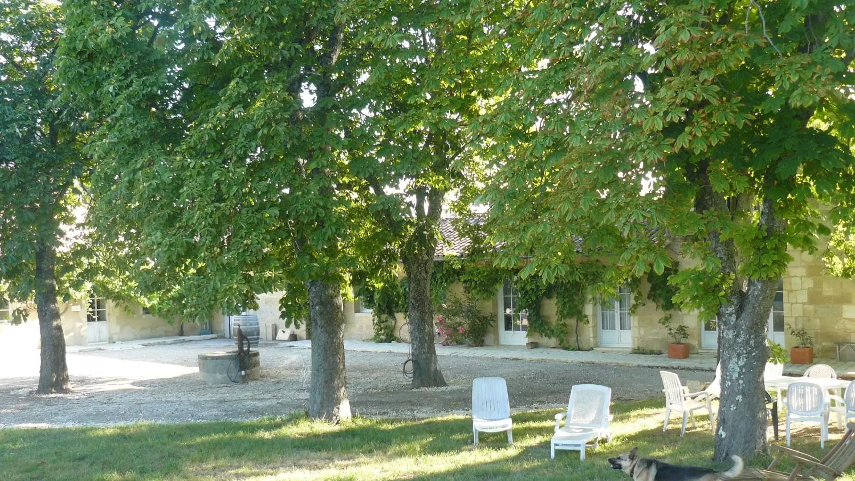 Garden in Chateau de la Vieille Chapelle