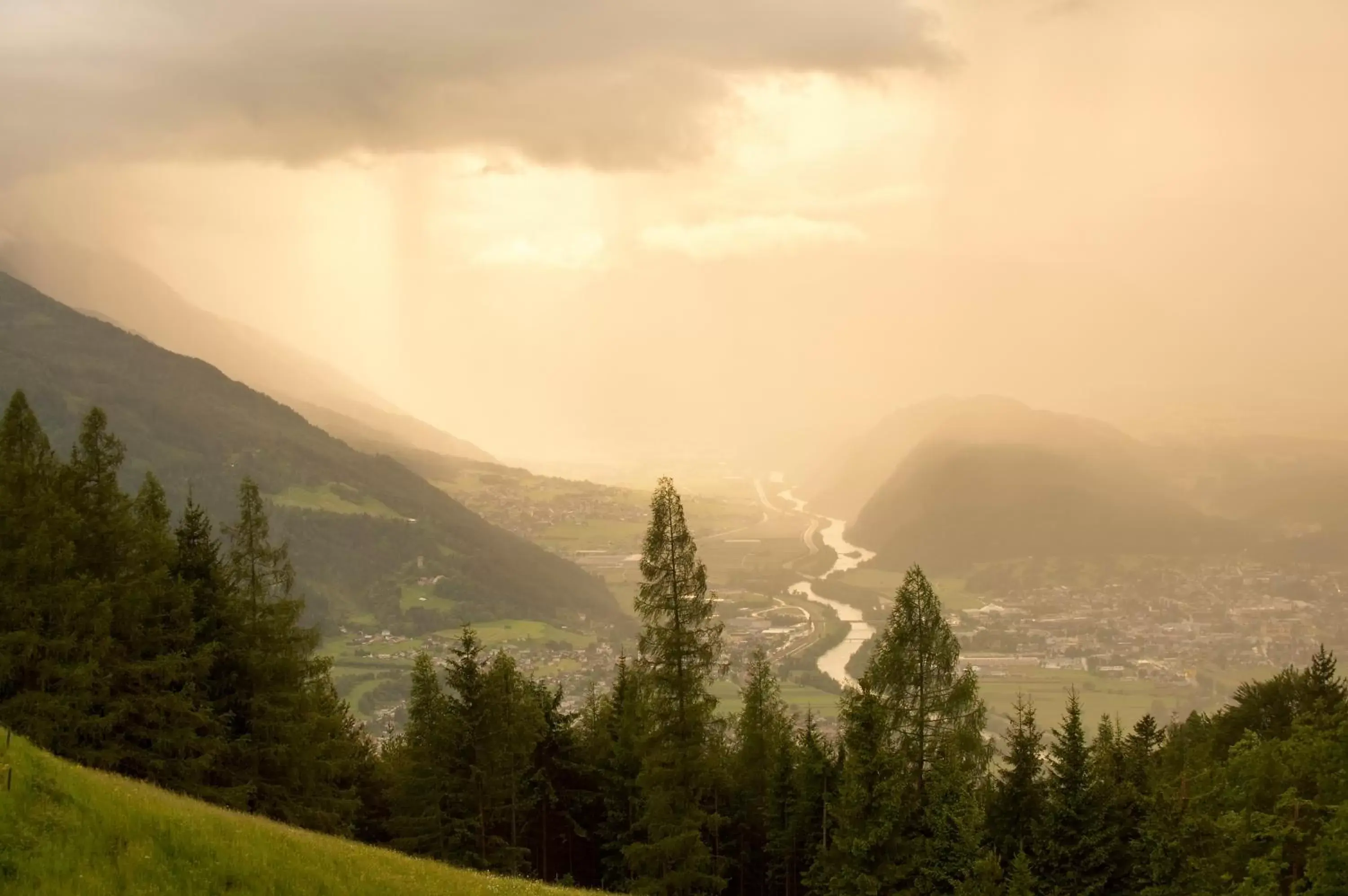 Mountain view, Natural Landscape in Inntaler Hof