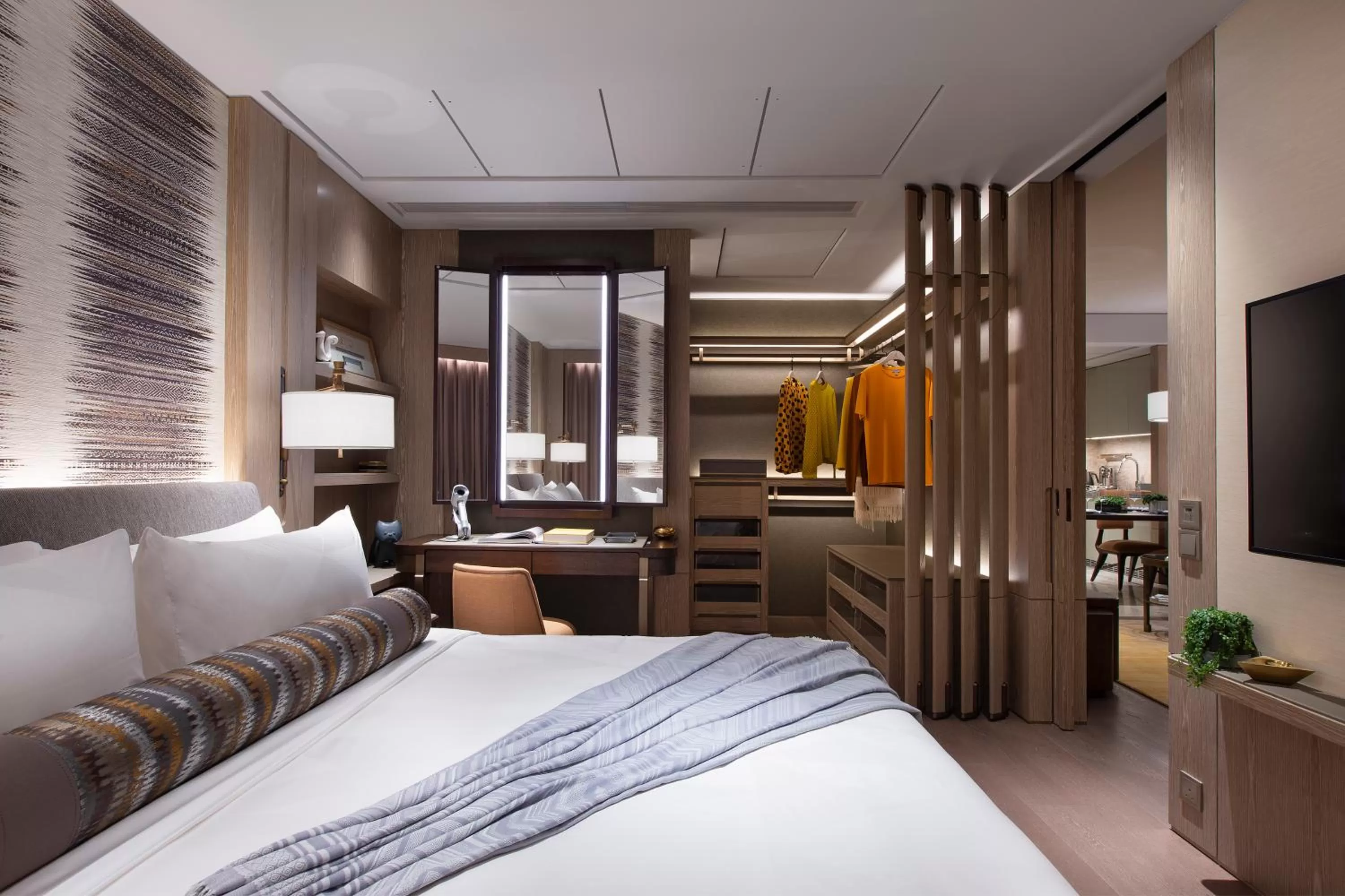 Bedroom, Bed in K11 ARTUS