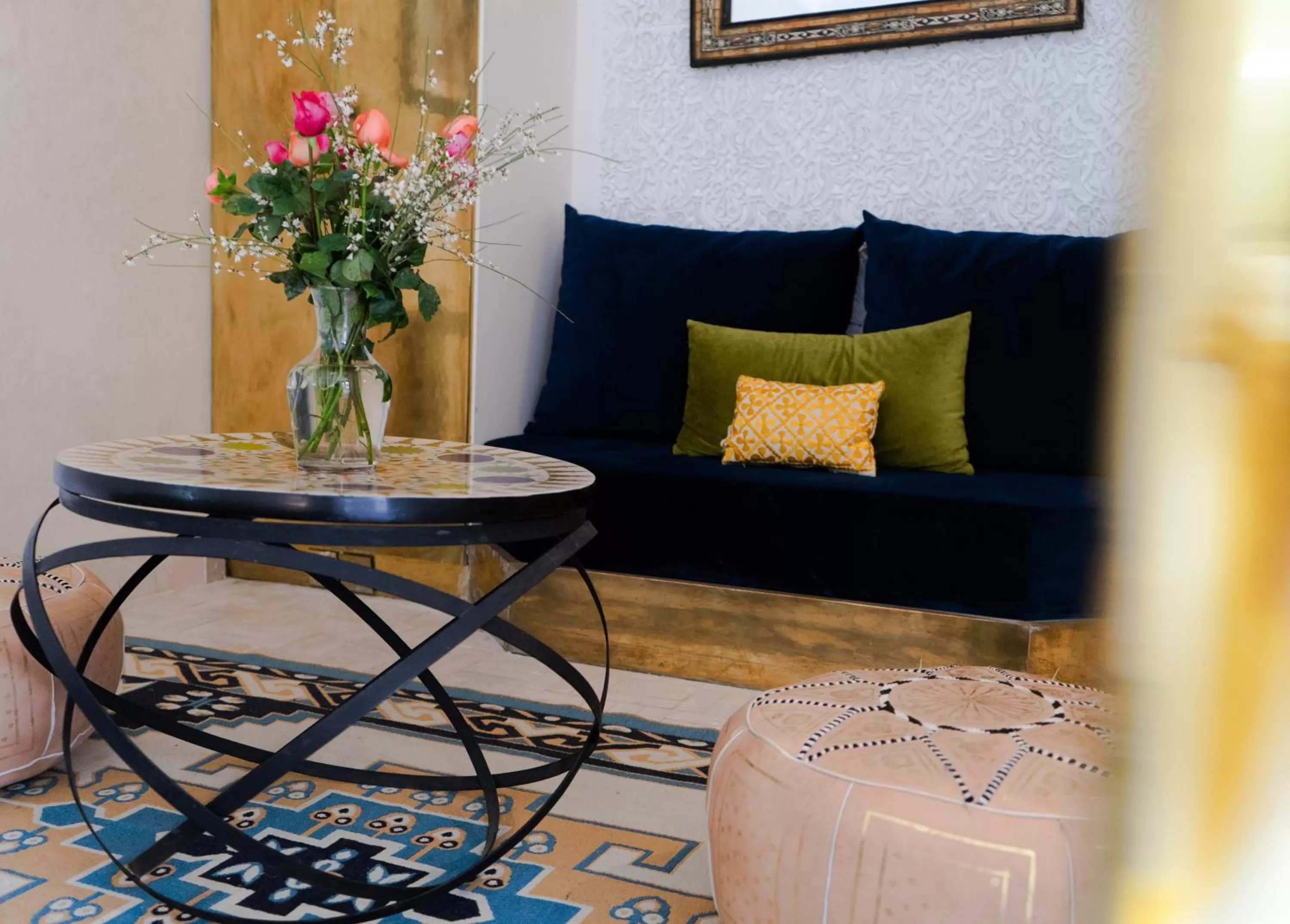 Living room in Riad Beata Bed & Breakfast
