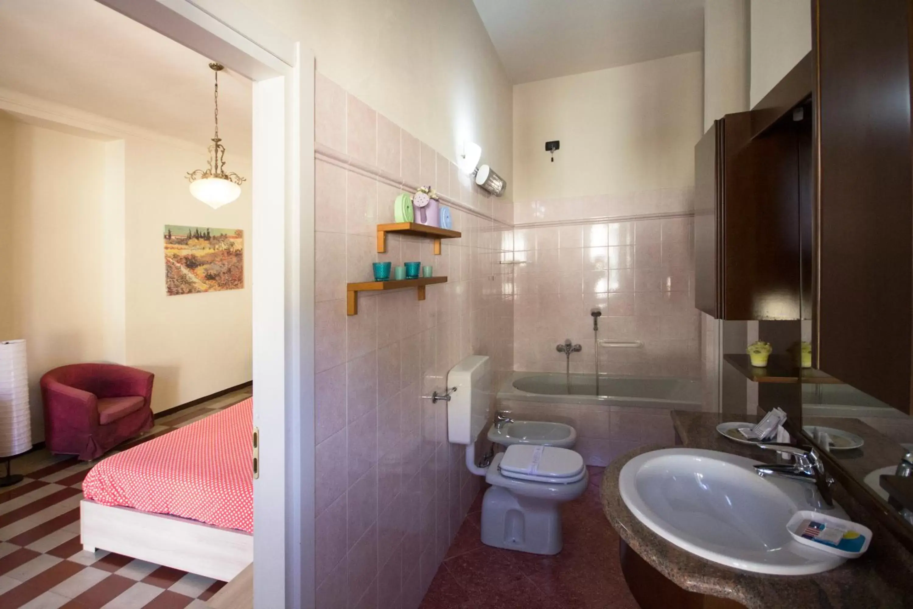 Photo of the whole room, Bathroom in Albergo Sala
