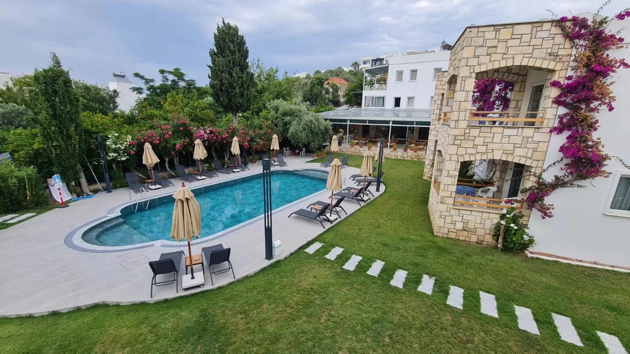 Property building in Sun Garden Apart Hotel