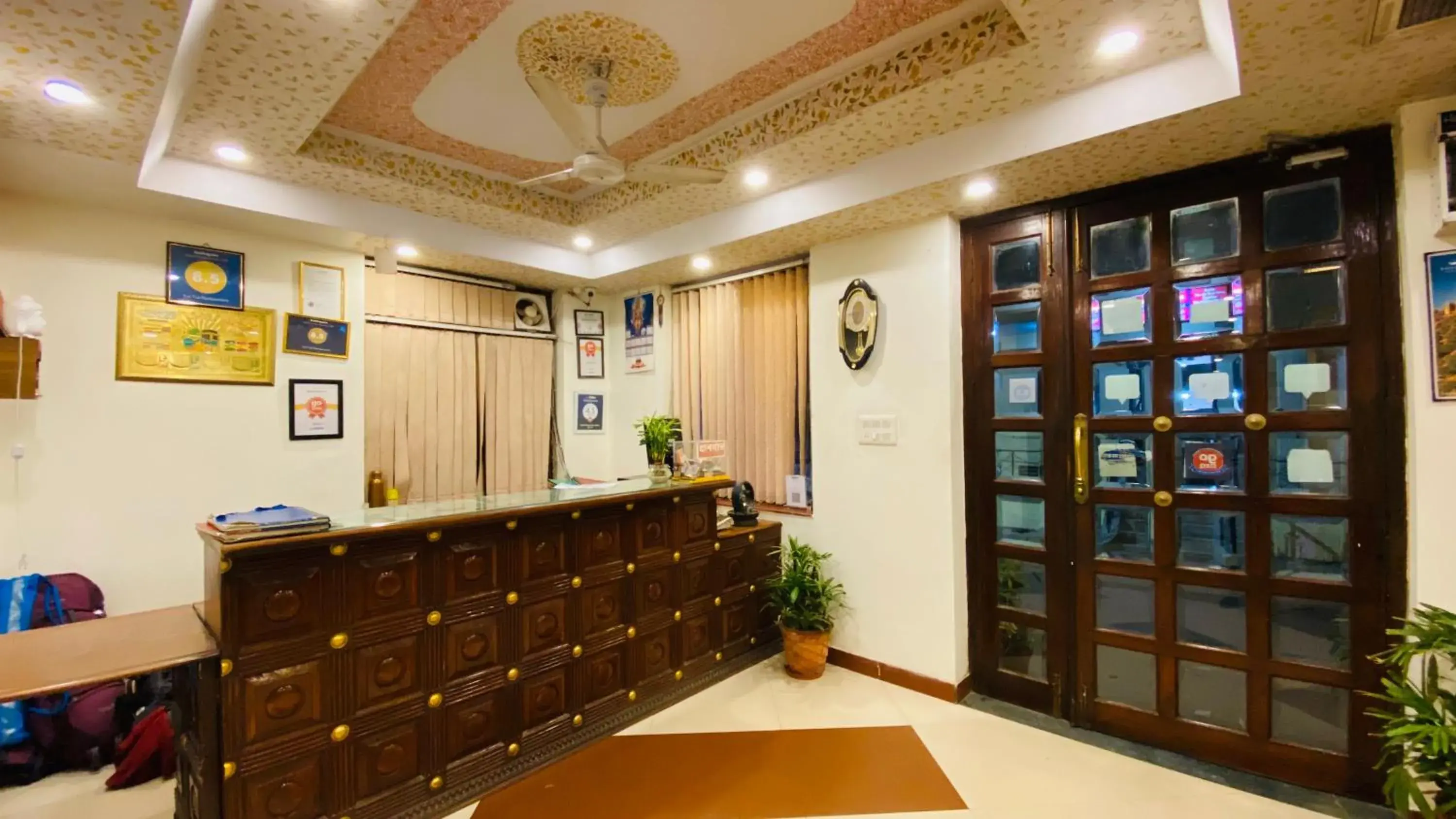 Lobby or reception in Tuk Tuk Backpackers- Near Jaipur Train Station Lobby or reception in Tuk Tuk Backpackers- Near Jaipur Train Station