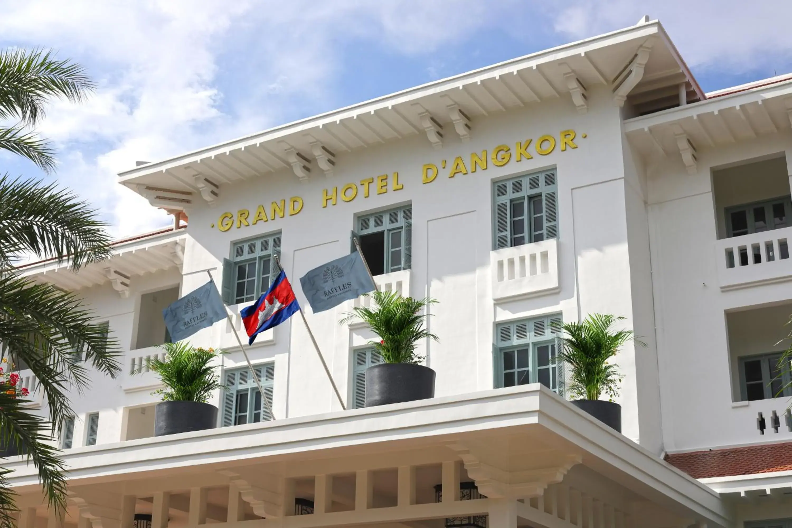 Facade/entrance, Property Building in Raffles Grand Hotel d'Angkor
