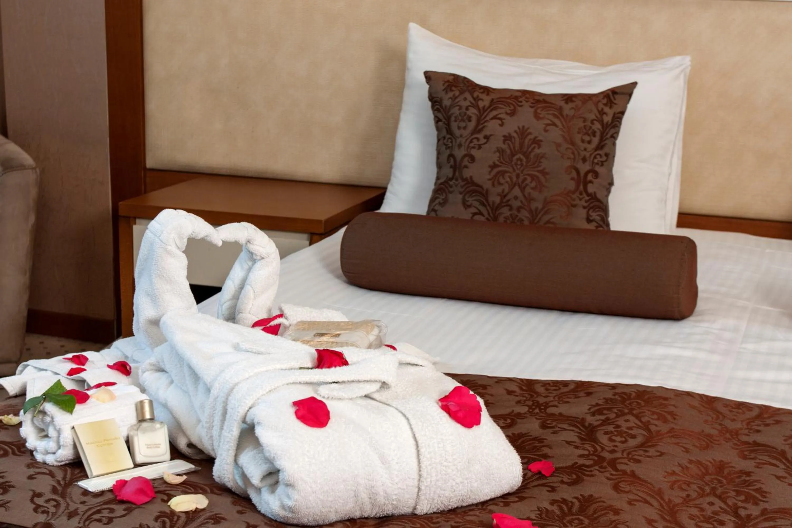 Decorative detail, Bed in Blanca Hotel