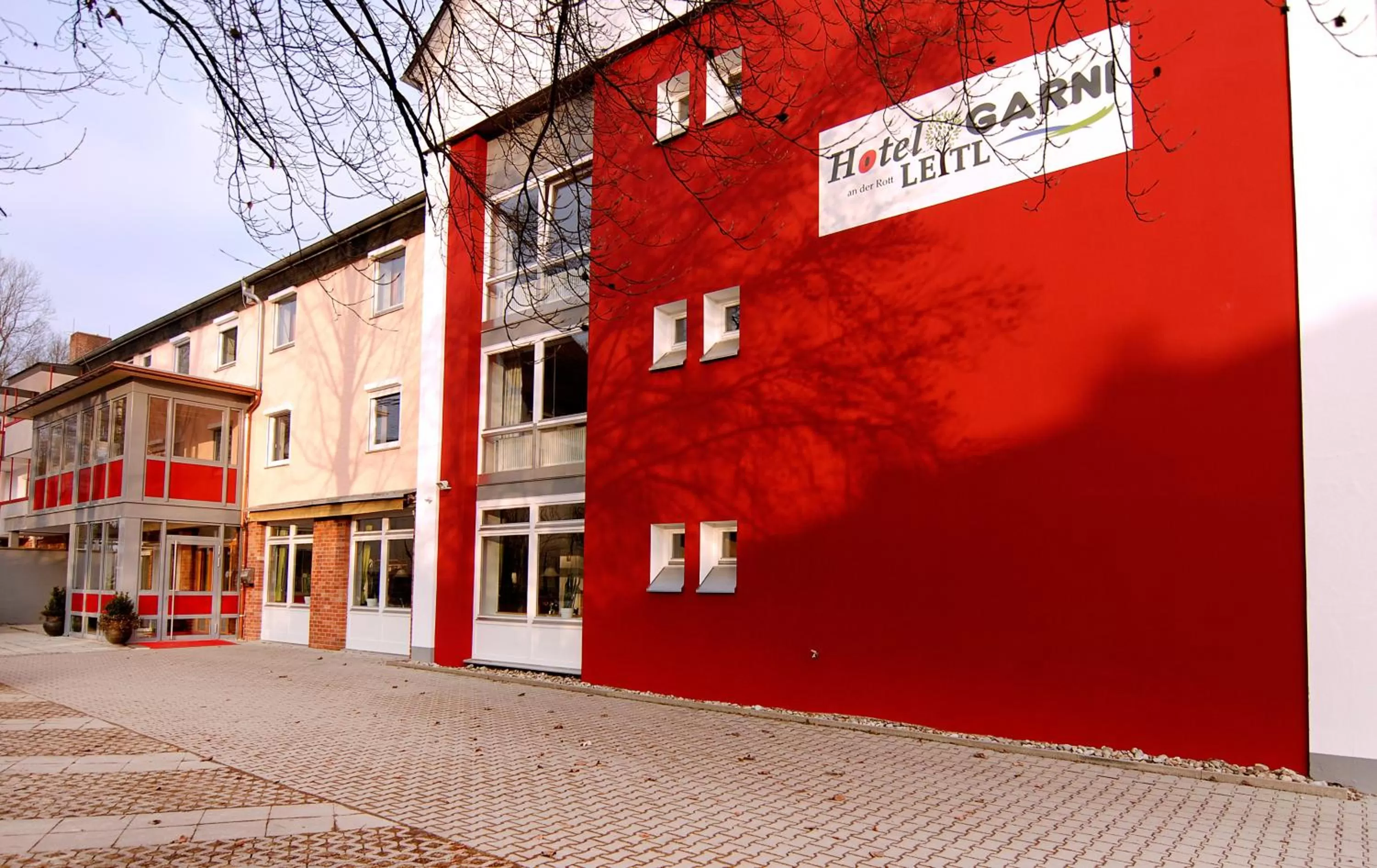 Facade/entrance in Garni Hotel Leitl GmbH
