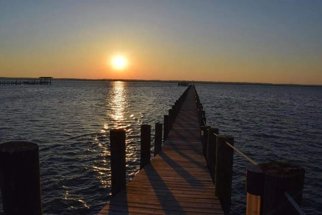 Sunset in Birchwood inn