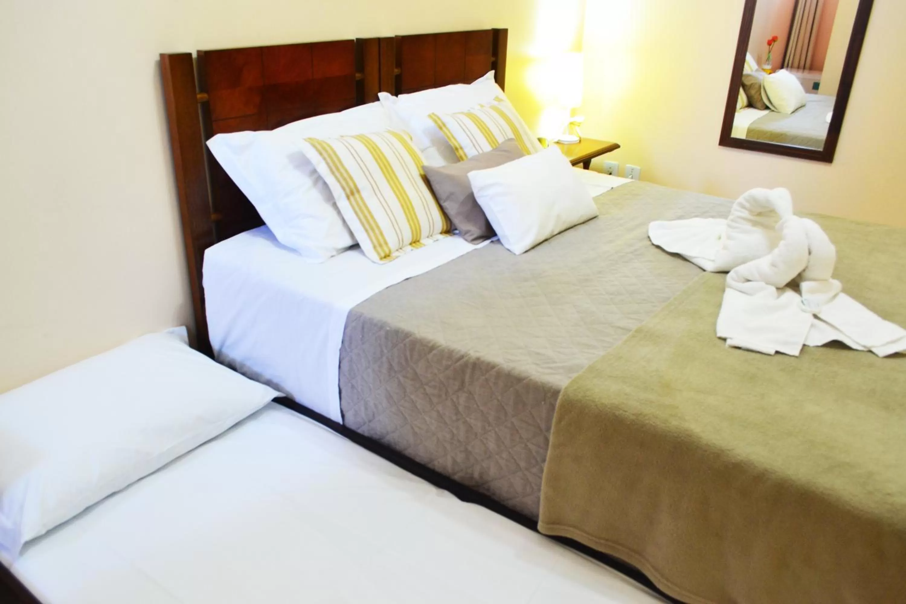 Bed in Pousada Canasvieiras