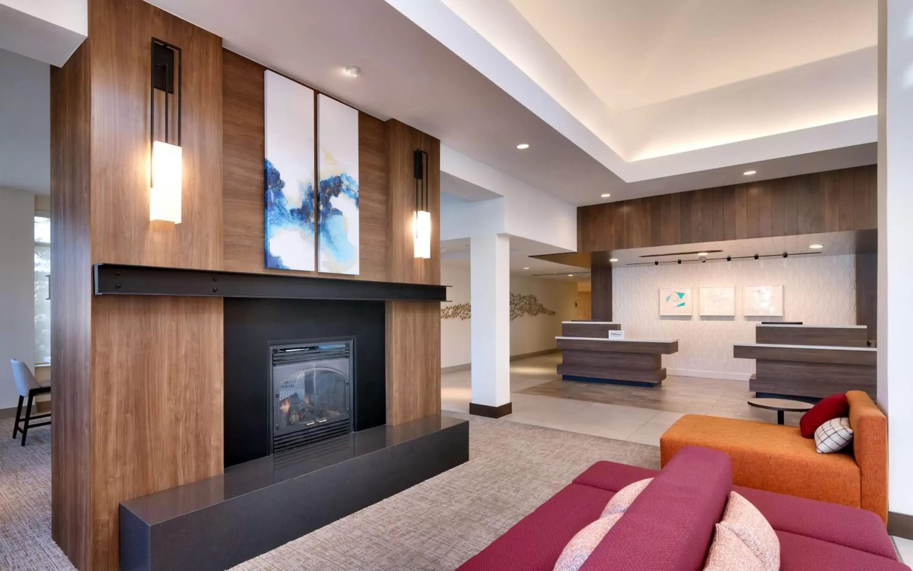 Lobby or reception in Hilton Garden Inn Idaho Falls Lobby or reception in Hilton Garden Inn Idaho Falls