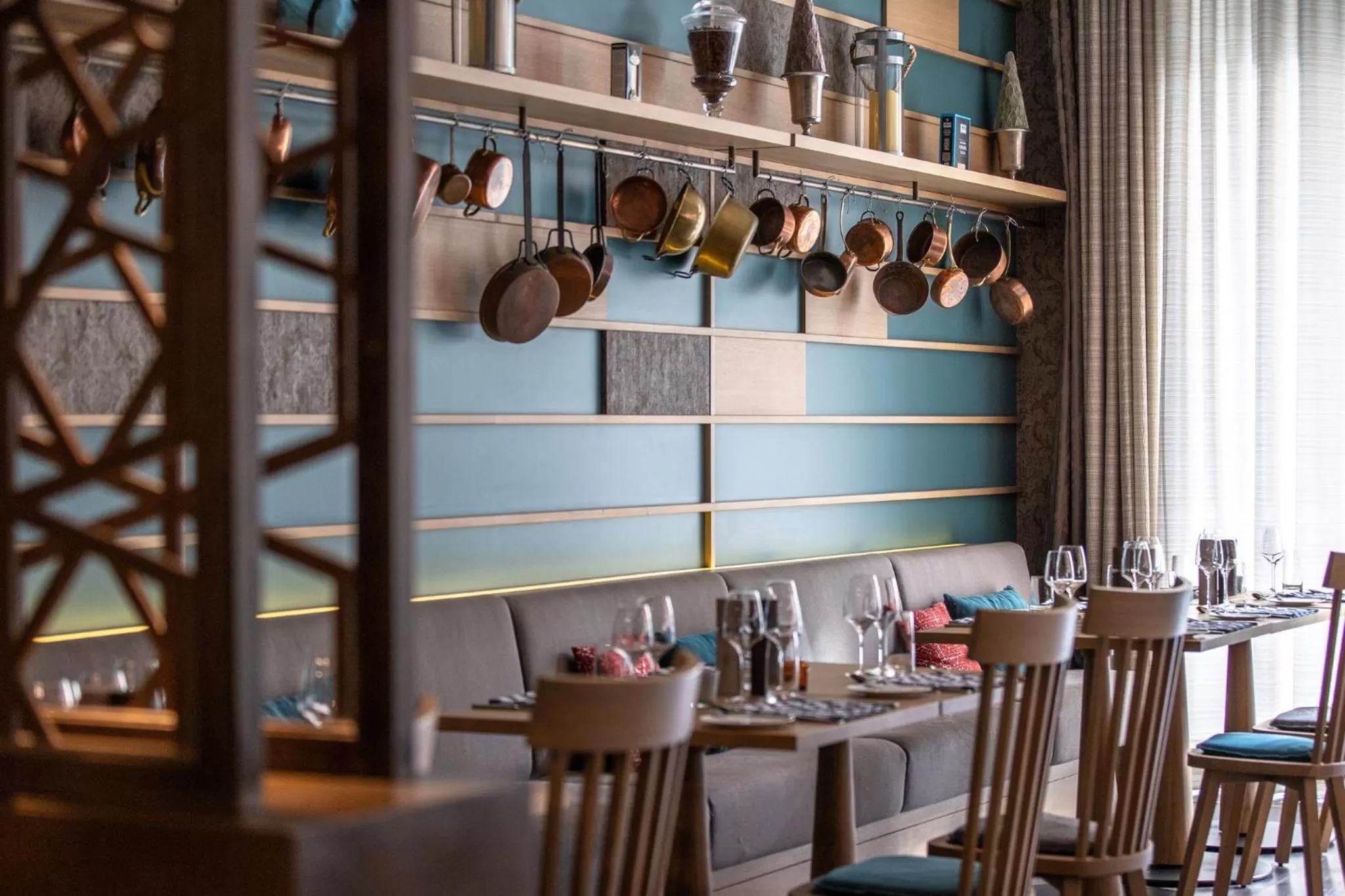 Restaurant/places to eat in AlpenGold Hotel Davos