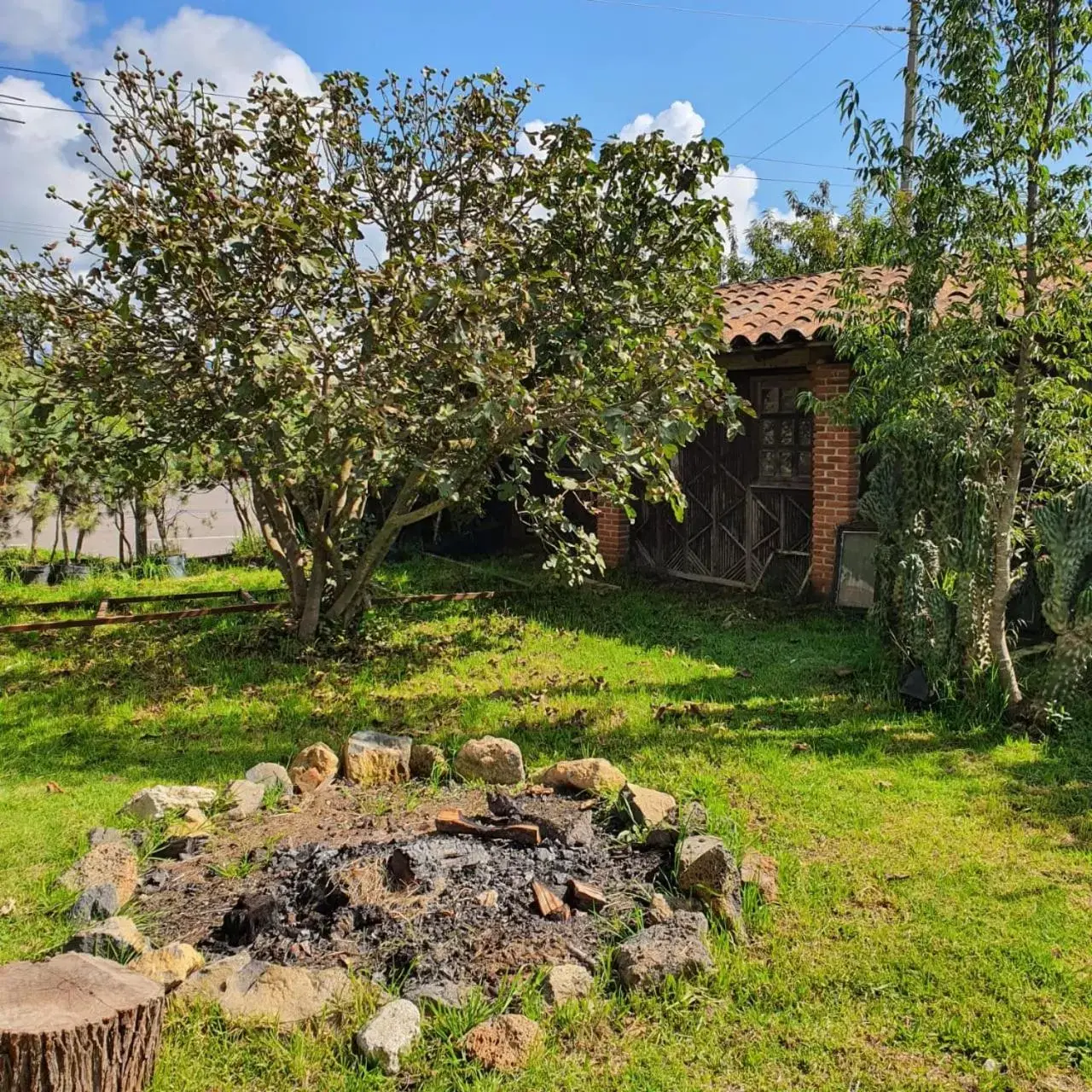 Garden in Cabañas Morales