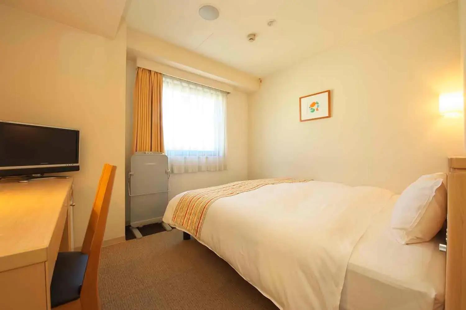 Bed in Chisun Hotel Hiroshima Bed in Chisun Hotel Hiroshima