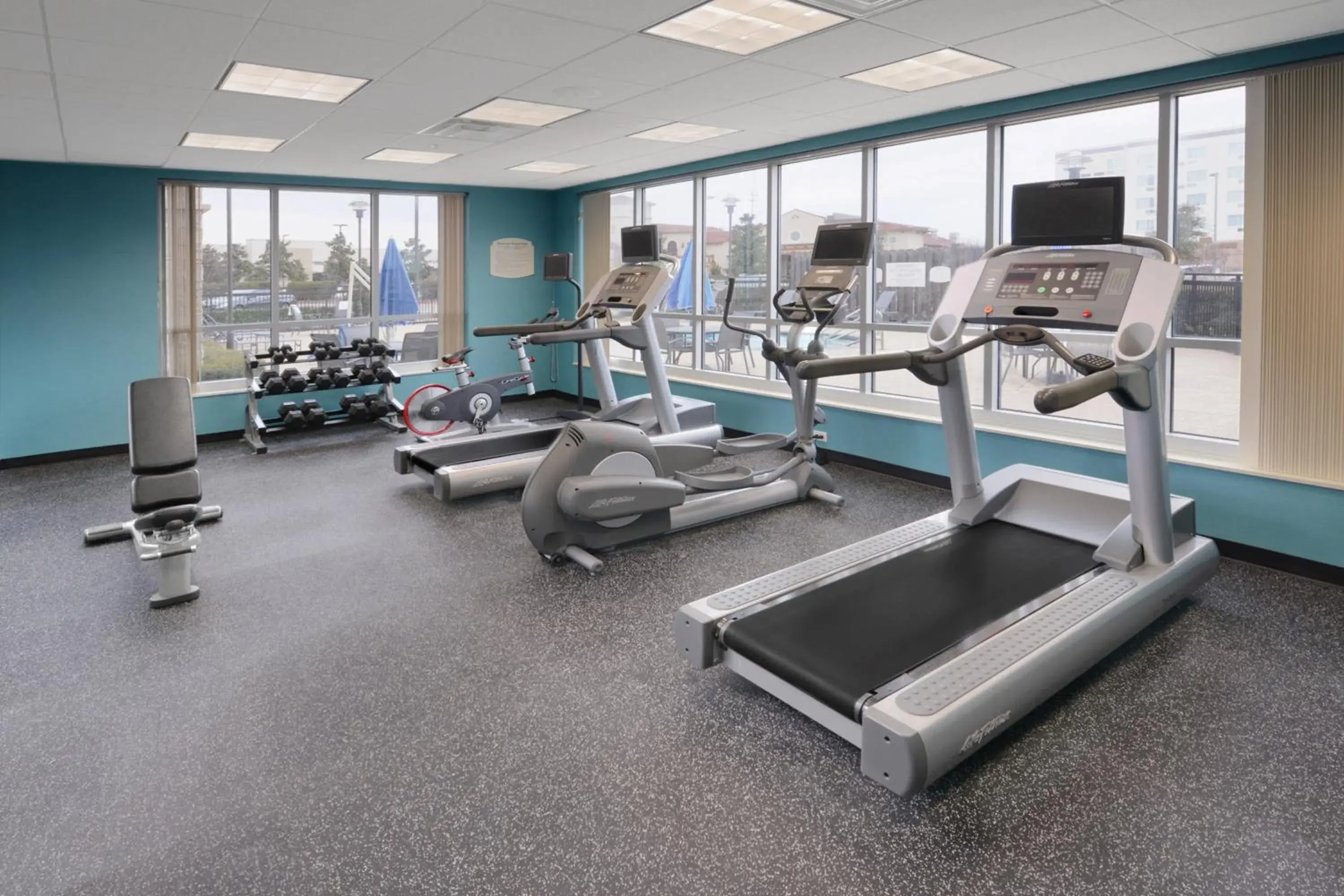 Fitness centre/facilities, Fitness Center/Facilities in Fairfield Inn & Suites by Marriott Dallas Plano The Colony