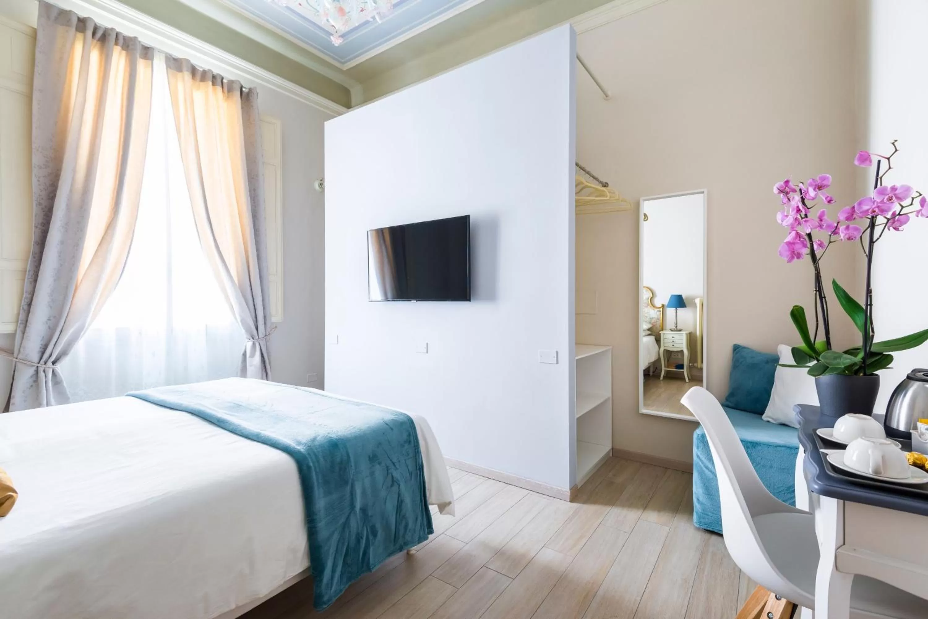 TV and multimedia, Bed in Villa Savioli Room & Breakfast