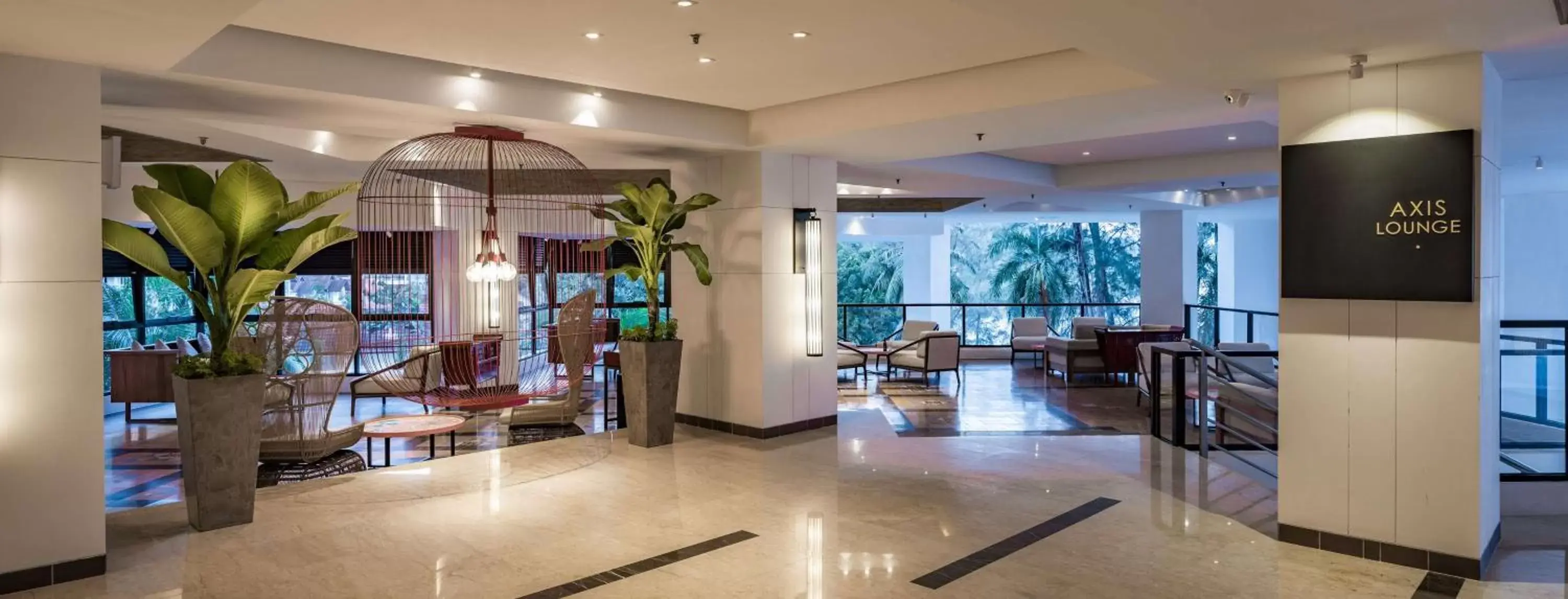 Lobby or reception, Lobby/Reception in DoubleTree Resort by Hilton Hotel Penang
