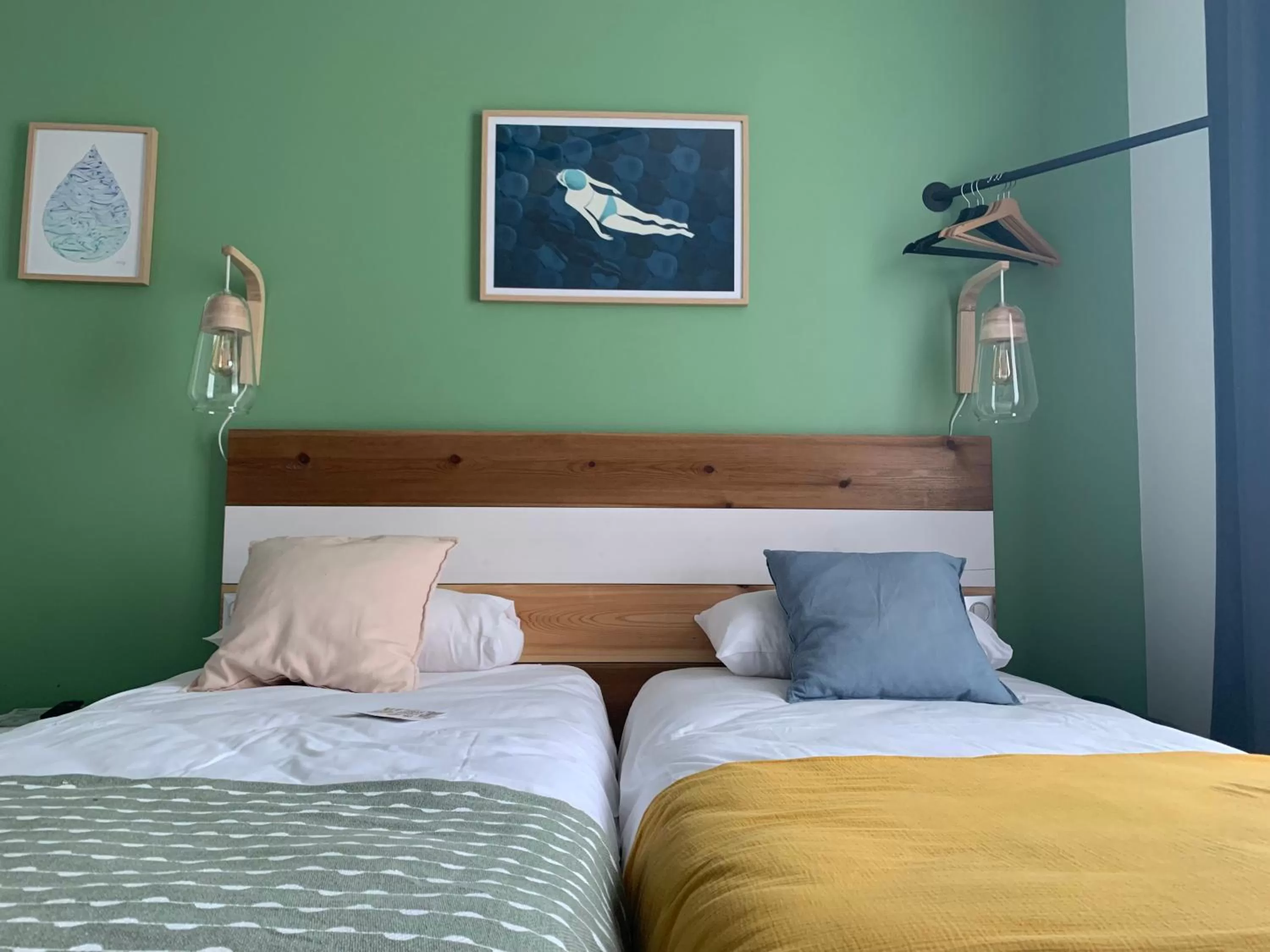 Bedroom, Bed in Urban Jungle Hôtel Orleans