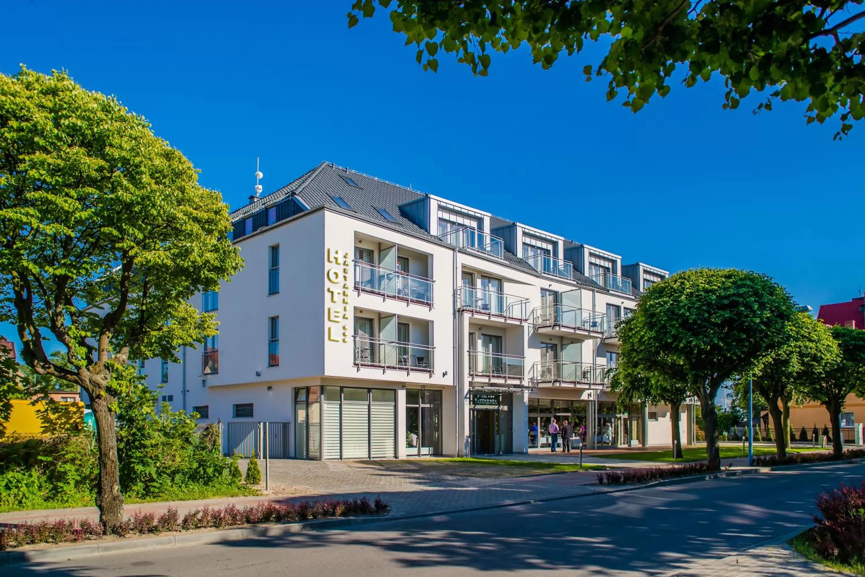 Facade/entrance in Hotel Jastarnia