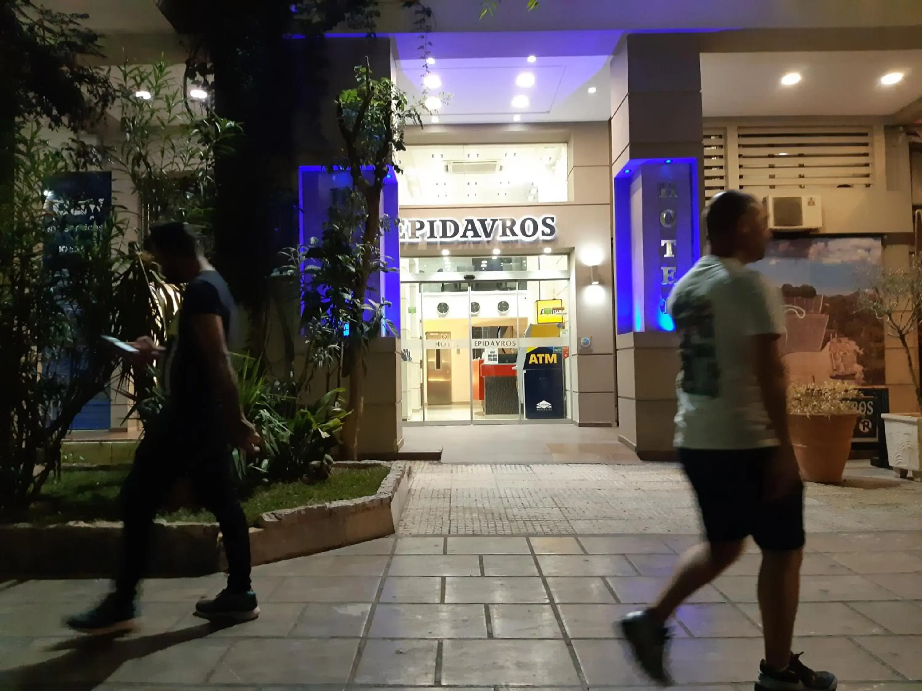 Facade/entrance in Epidavros Hotel