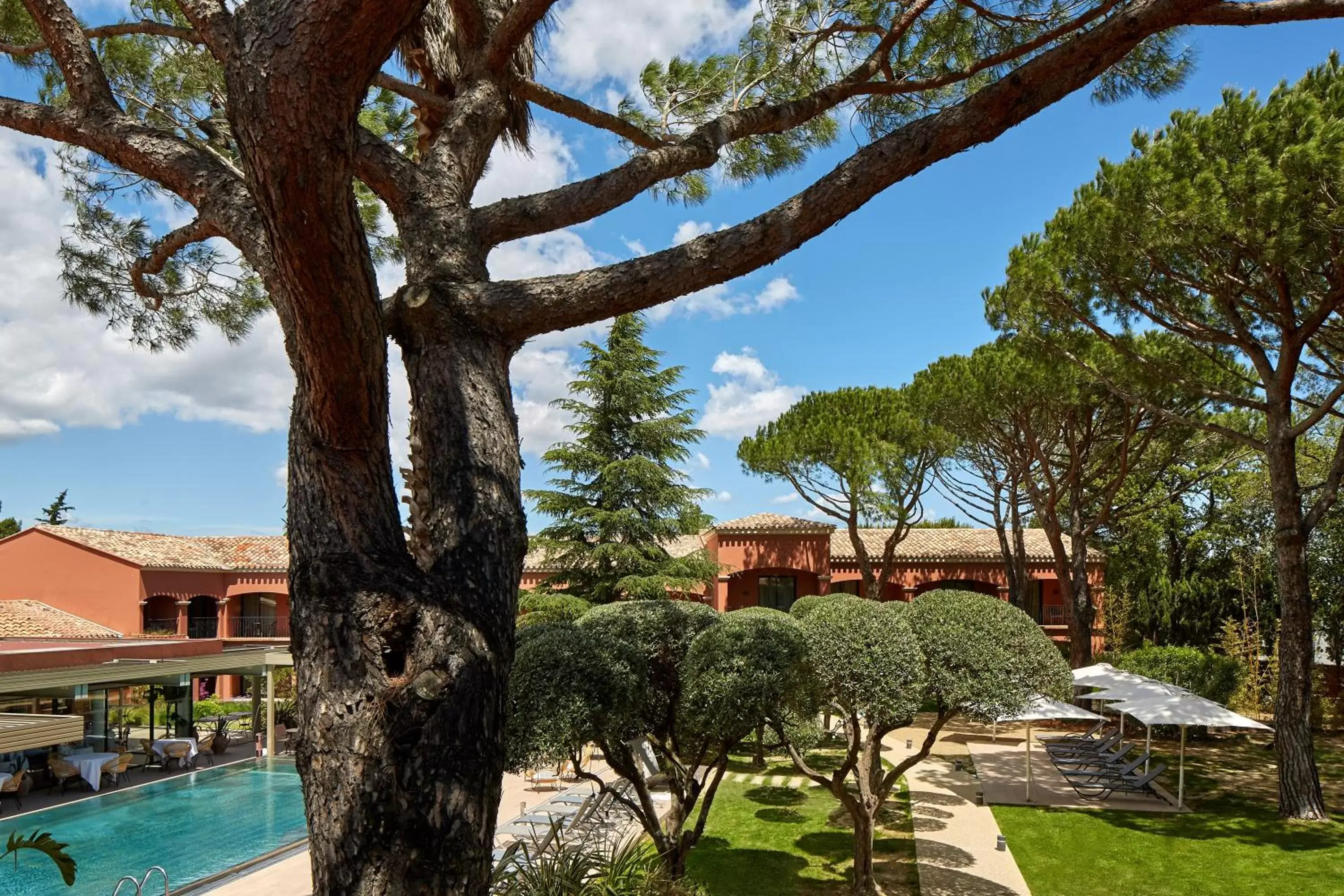 Garden view in Villa Duflot Hôtel & Spa Perpignan